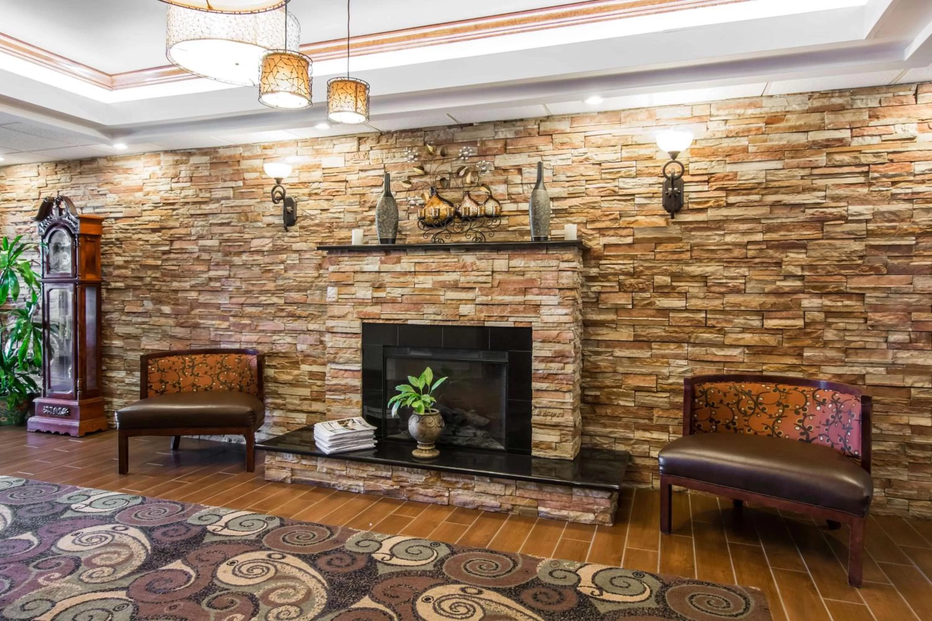 Lobby or reception in Hampton Inn South Hill