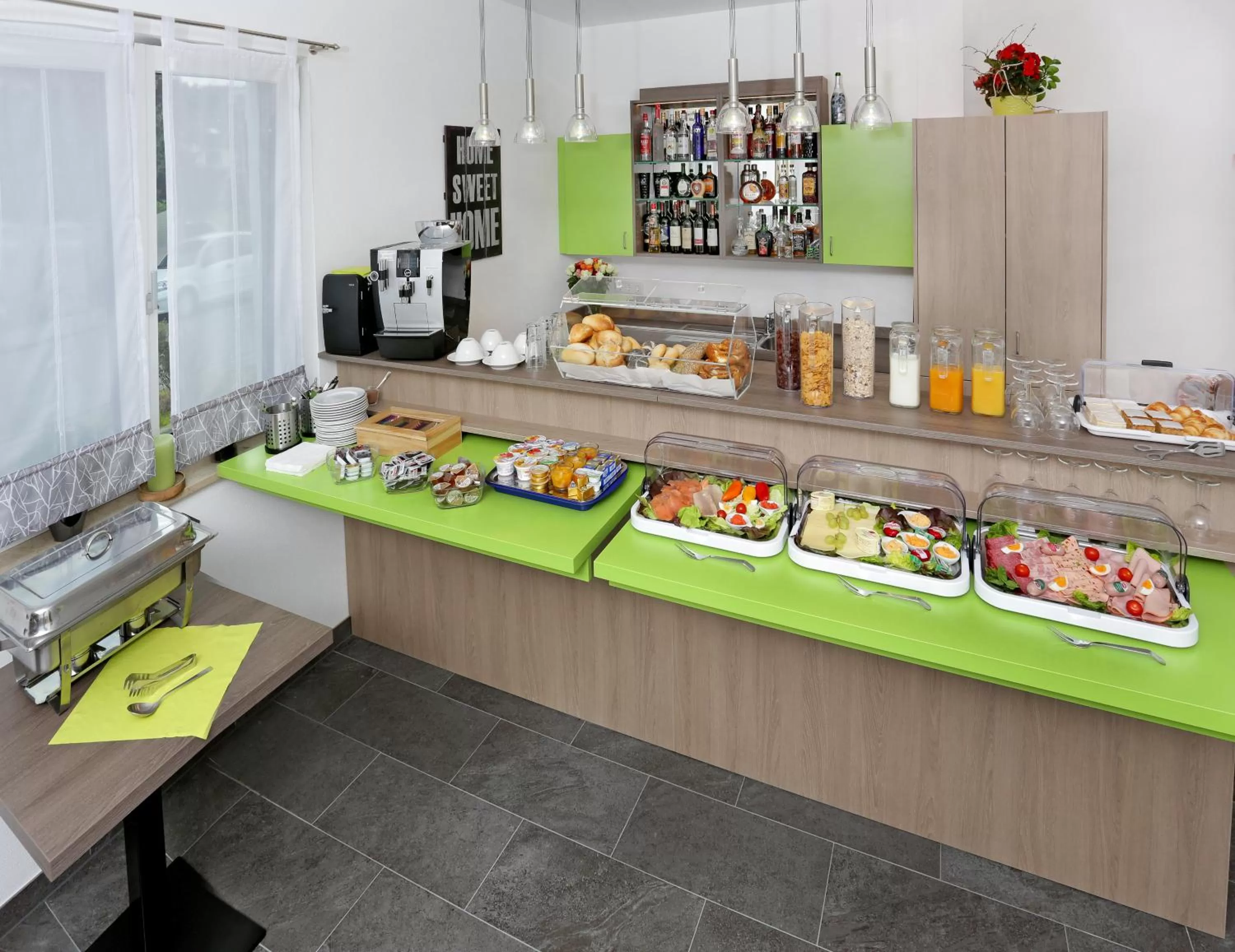 Buffet breakfast in Hotel 37