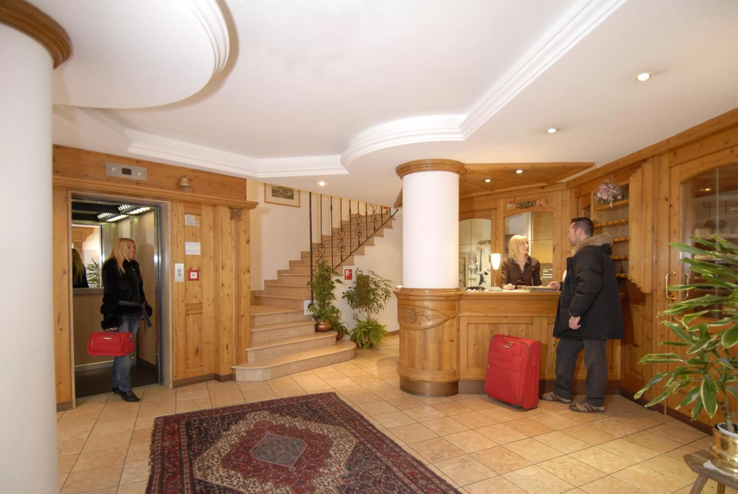 Lobby or reception in Central Hotel