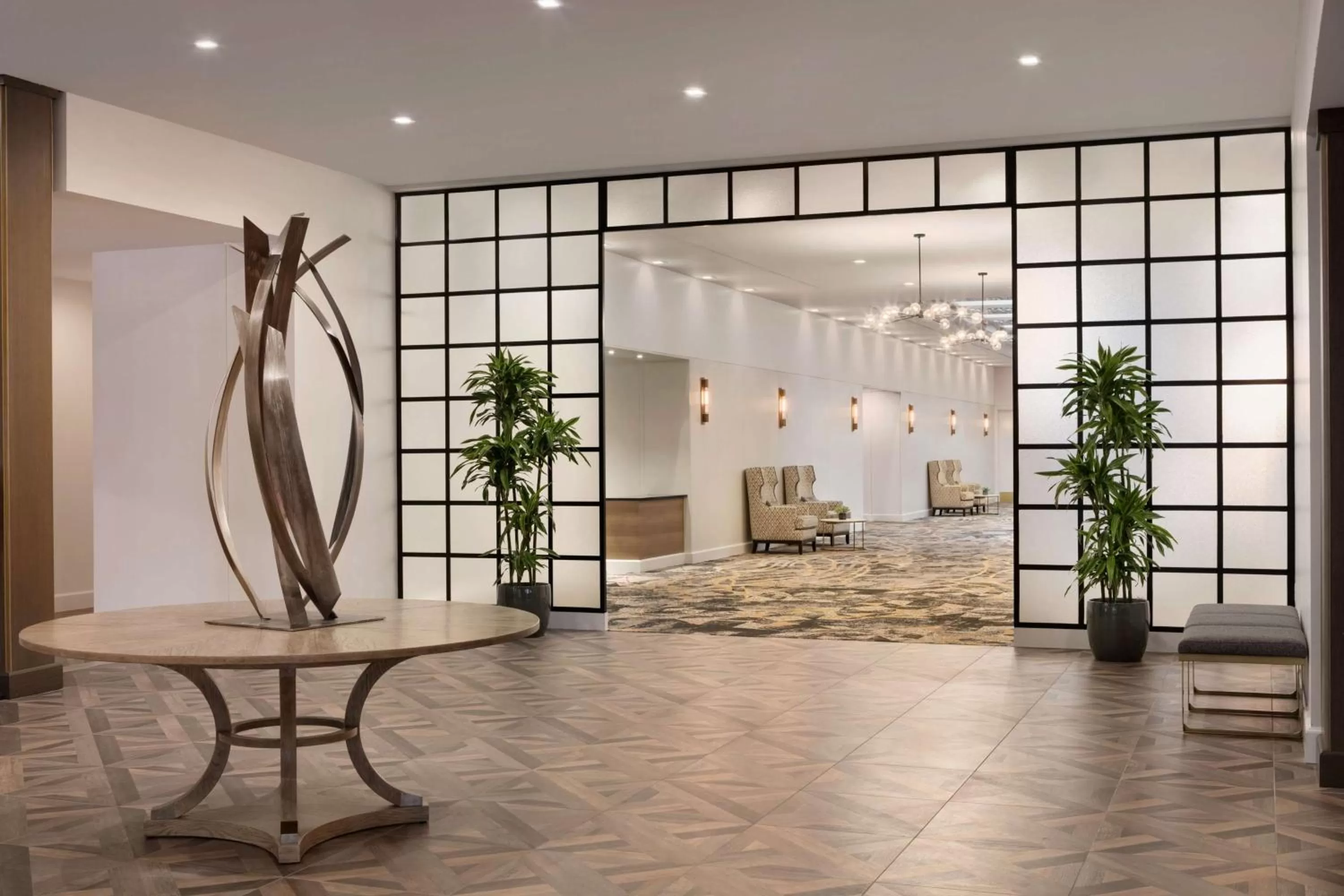 Lobby or reception in DoubleTree by Hilton Canton Downtown