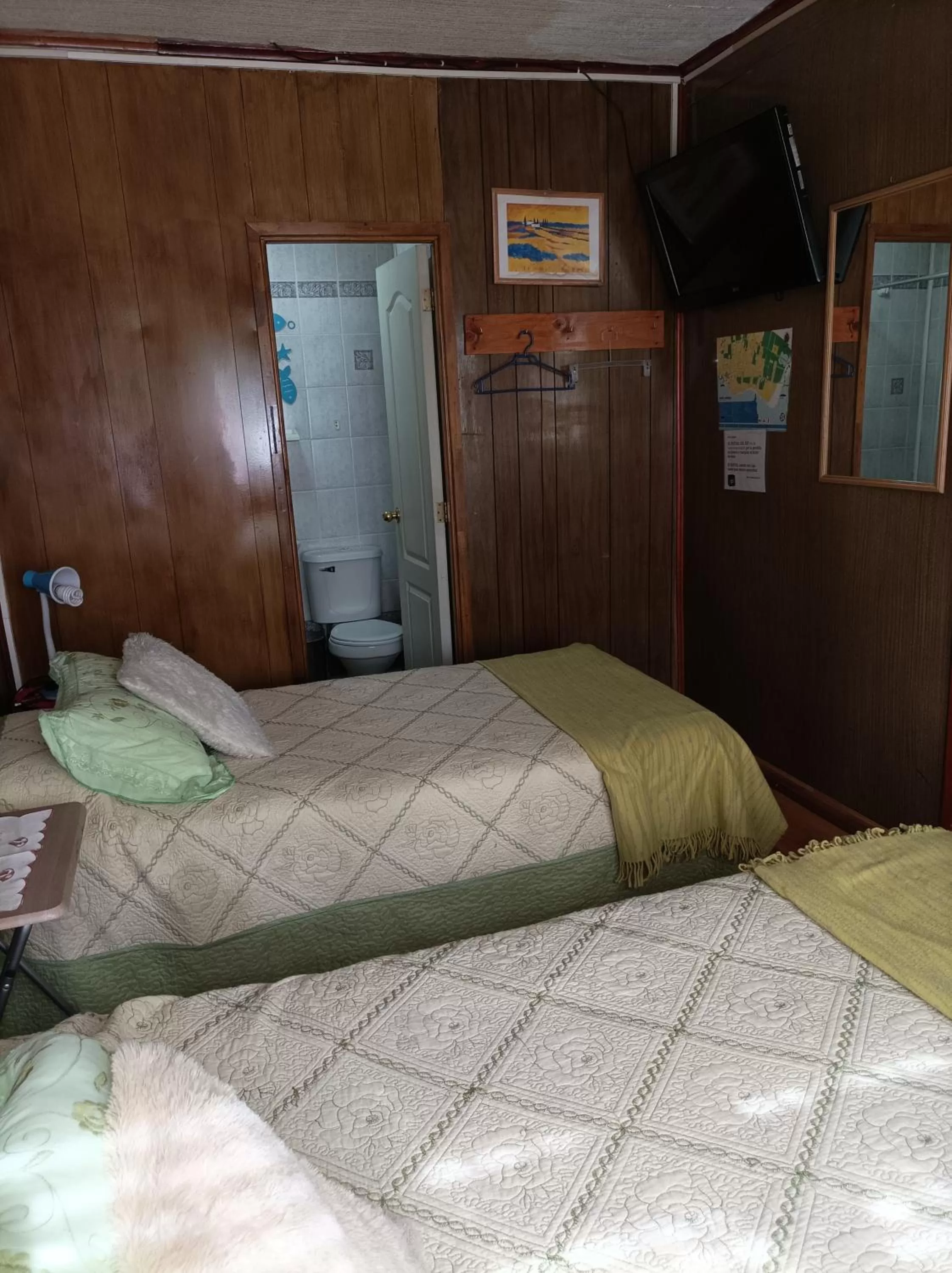 Bed in Alojamiento familiar rey