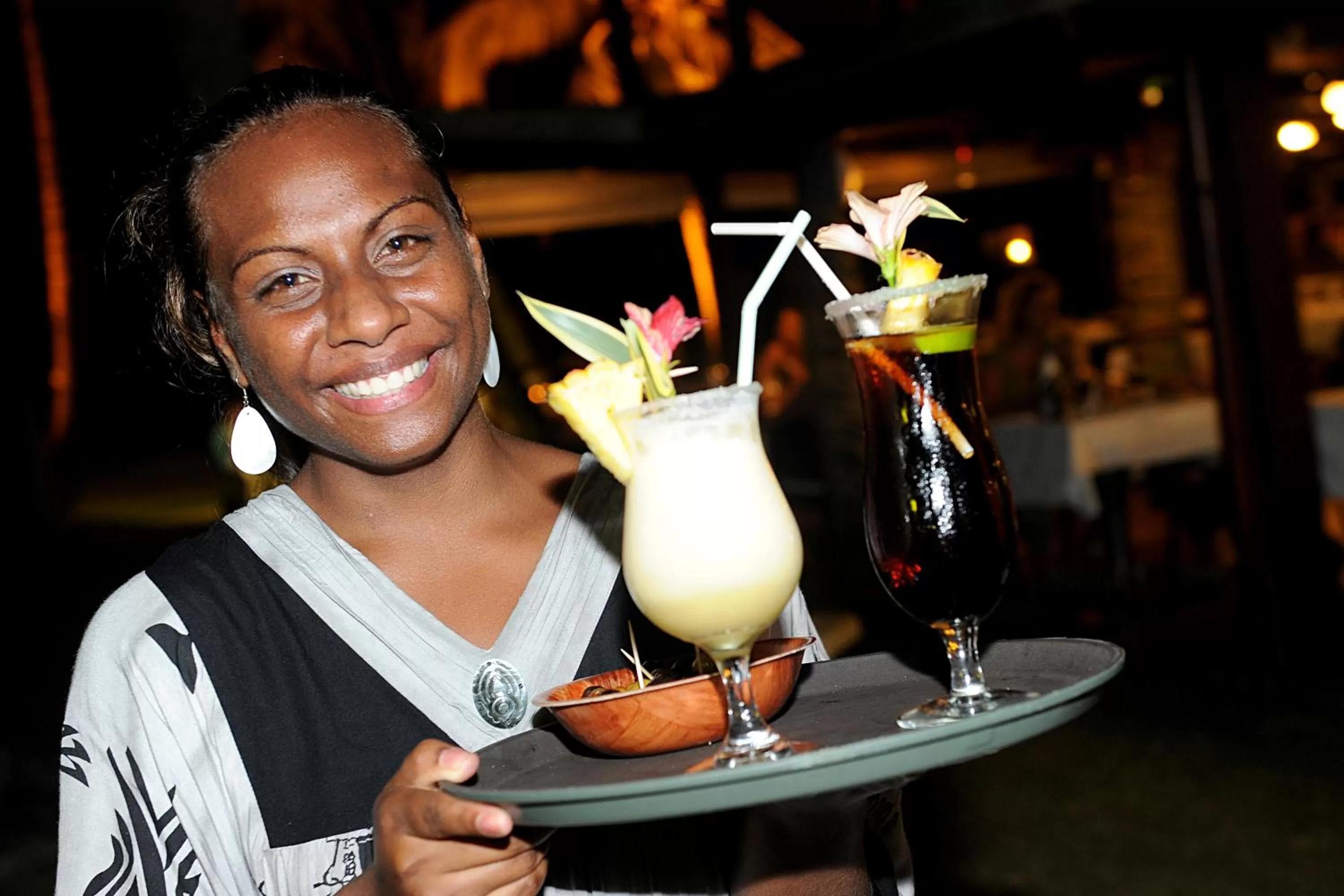 Drinks in Hotel Koulnoue Village