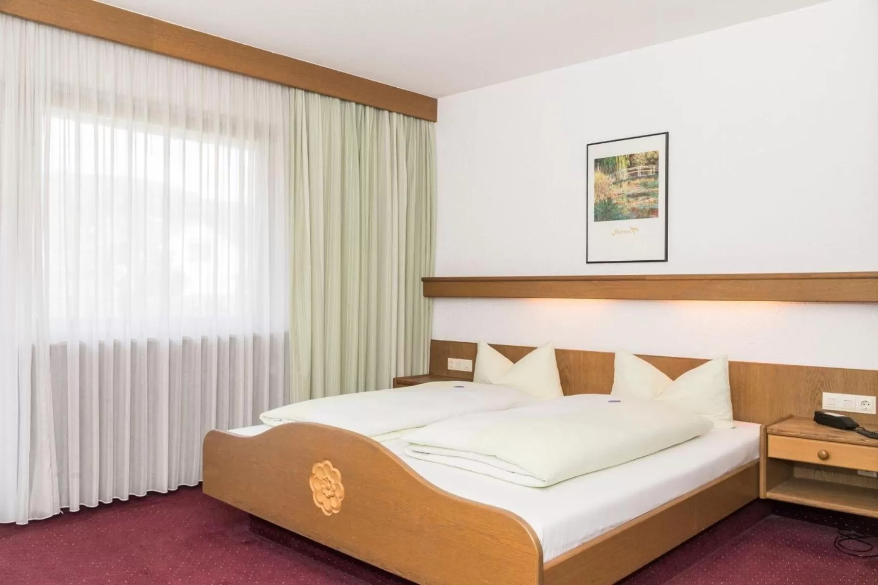 Photo of the whole room, Bed in Gästehaus Becher