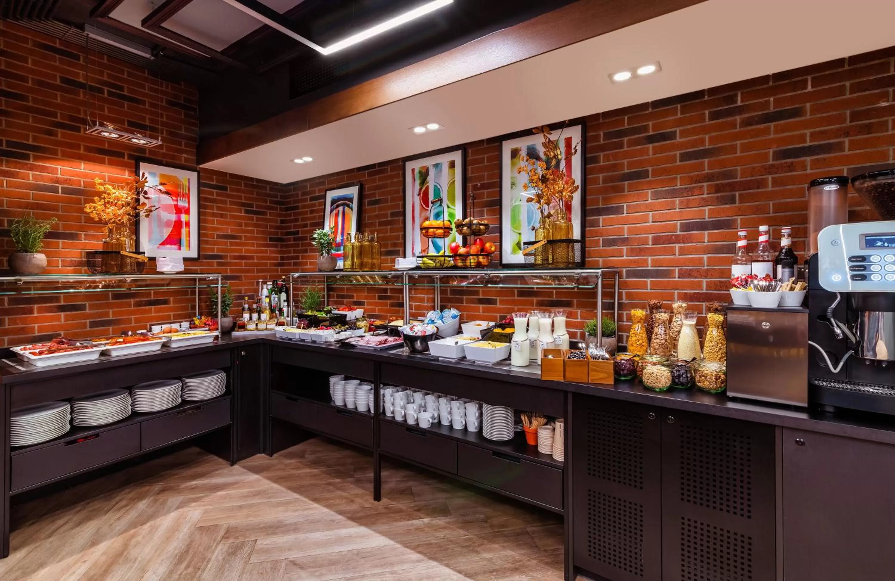 Buffet breakfast in Leonardo Boutique Hotel Krakow Old Town