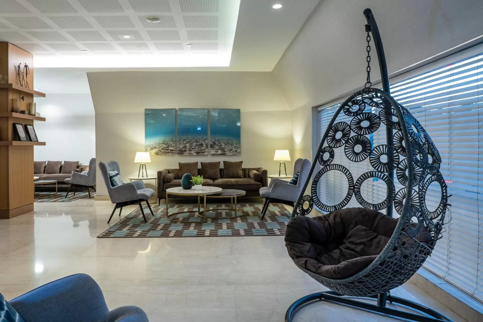 Seating area in Astral Maris Hotel