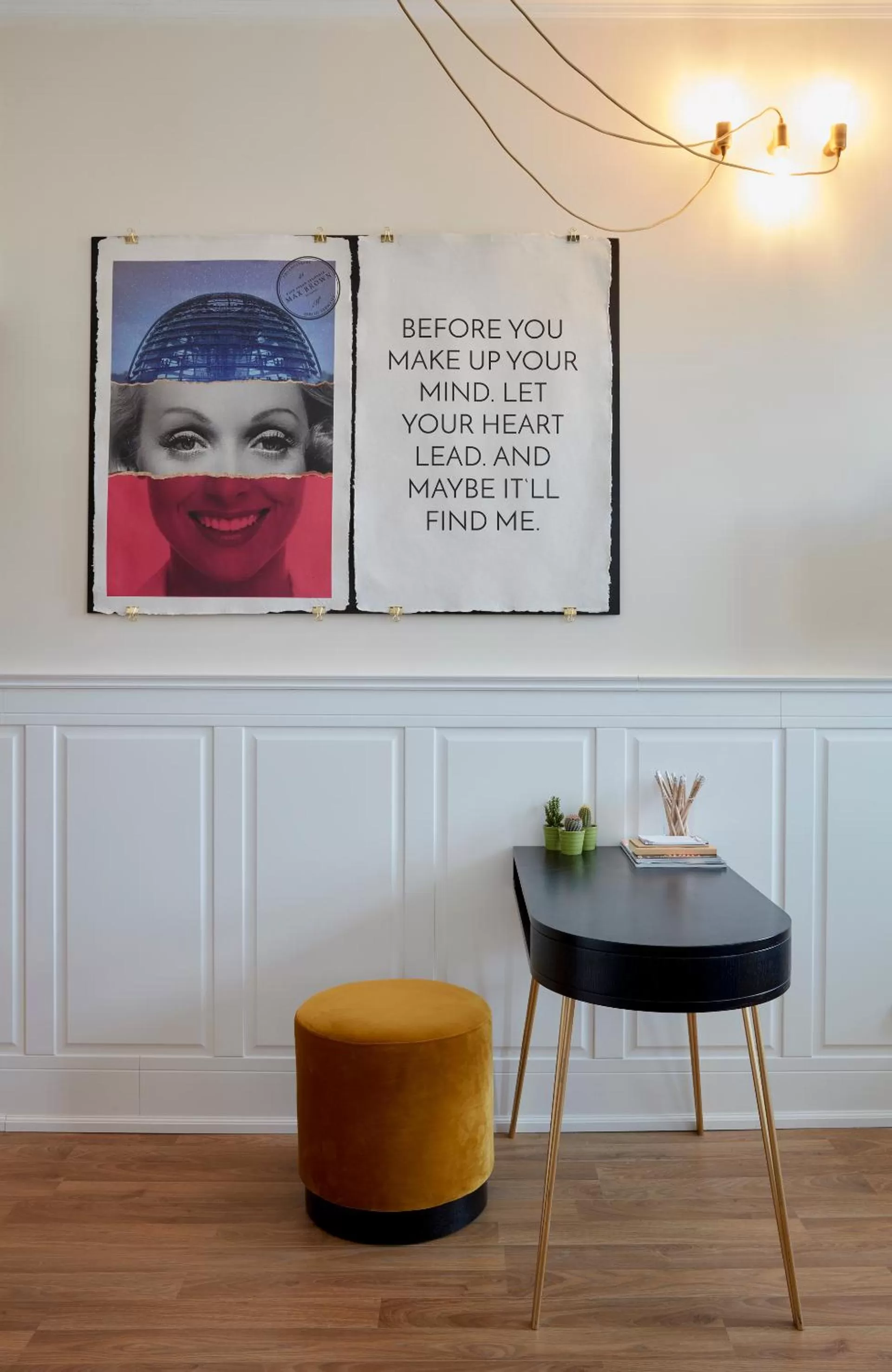 Decorative detail in Max Brown Hotel Ku'damm, part of Sircle Collection