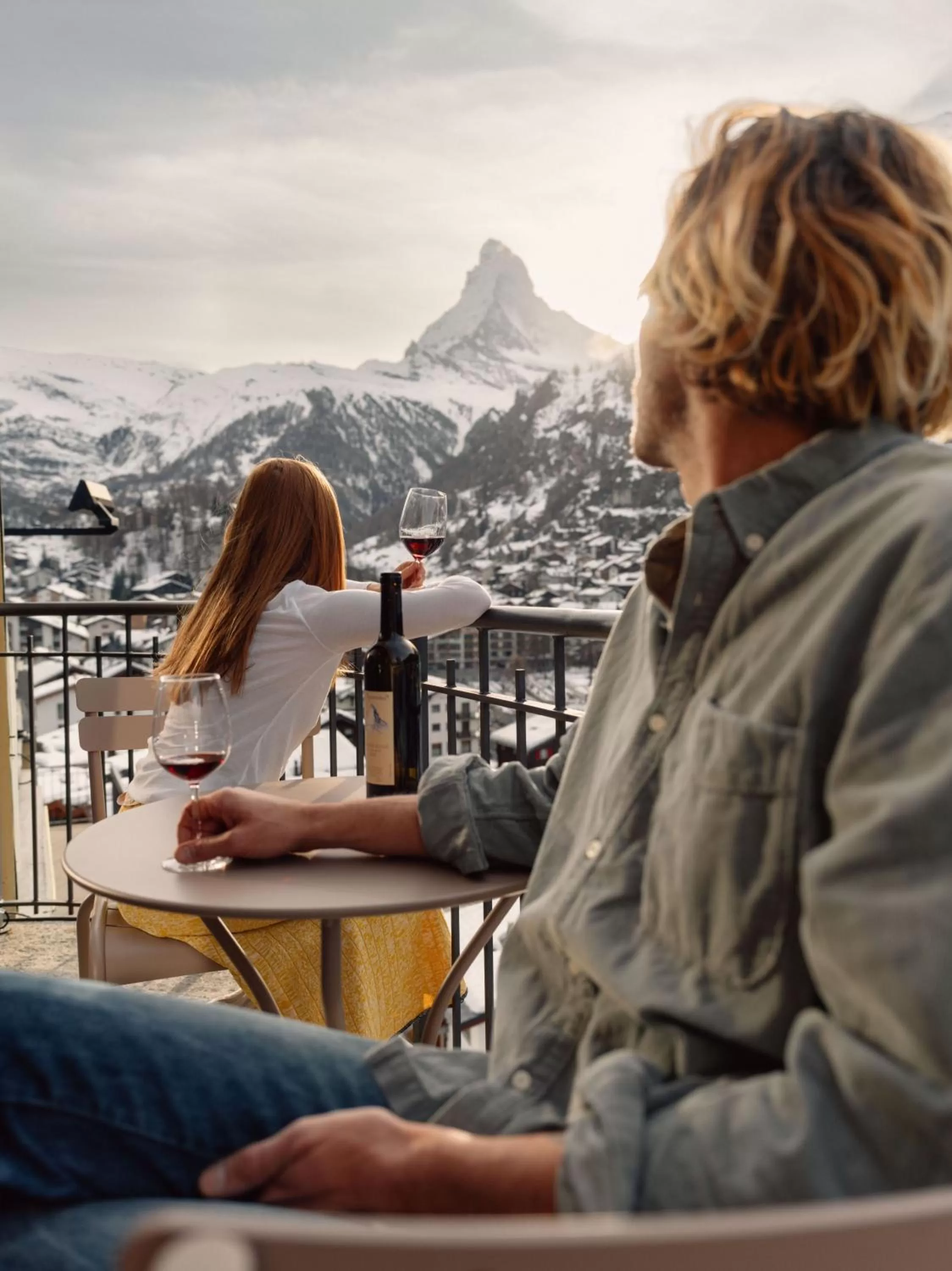 Balcony/Terrace in BEAUSiTE Zermatt