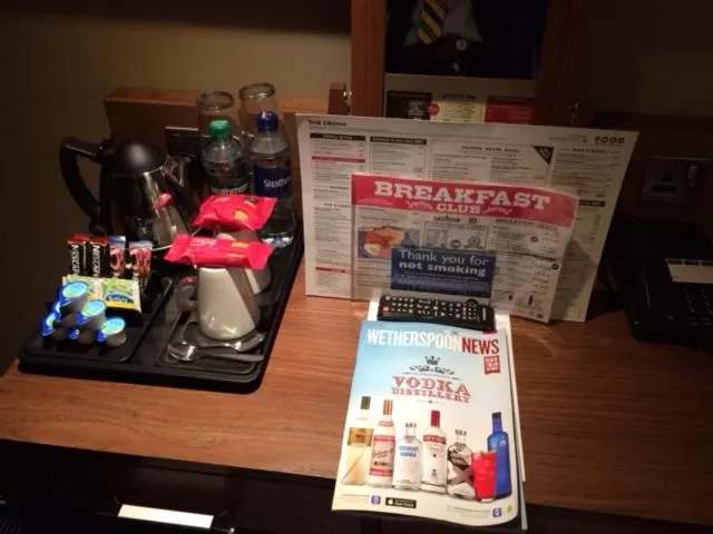 Shower in The Crown Wetherspoon