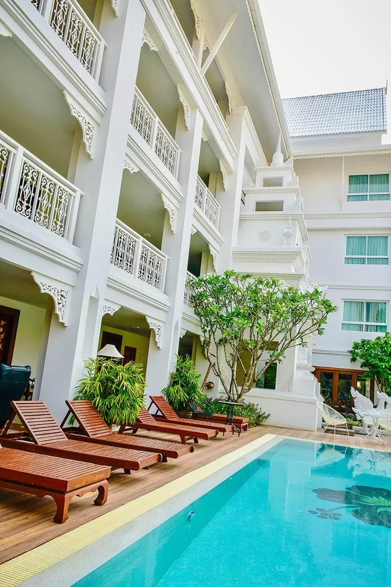 Balcony/Terrace in White Boutique Hotel and Spa