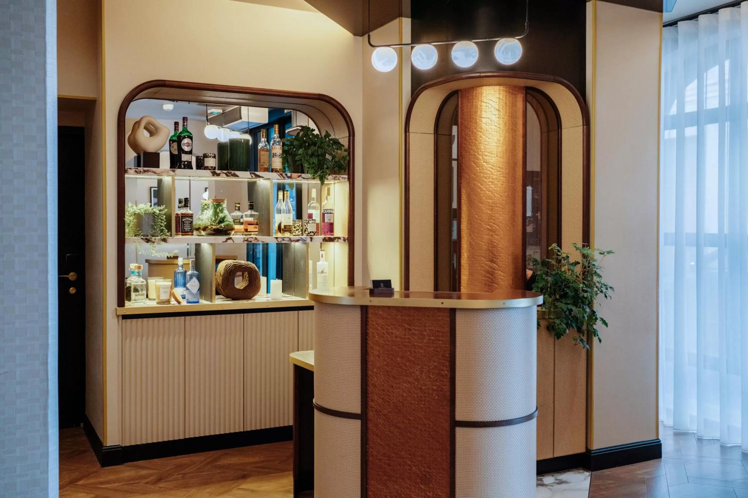 Lobby or reception in Hôtel Riesner