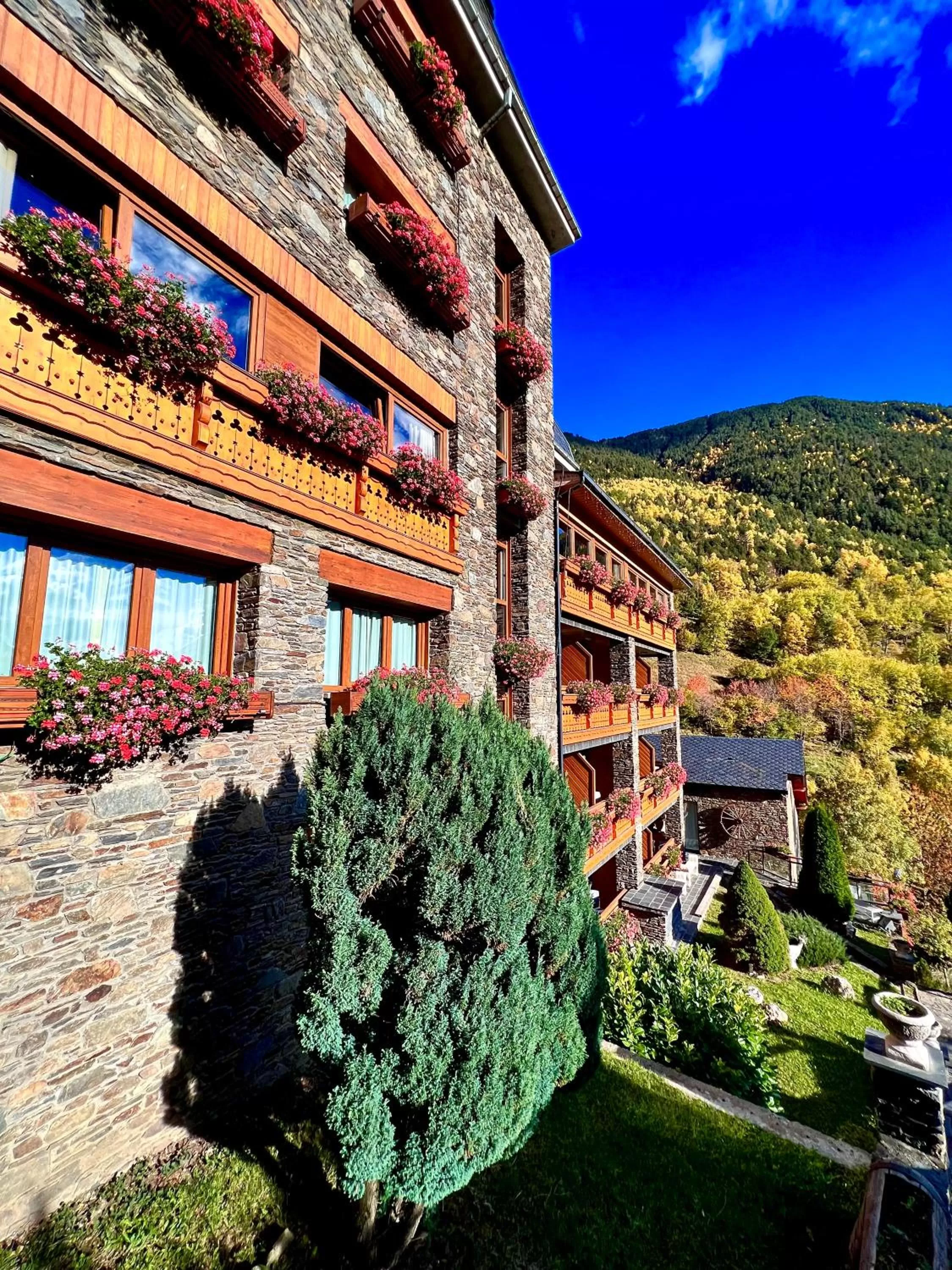 Garden view in Hotel & SPA Bringué