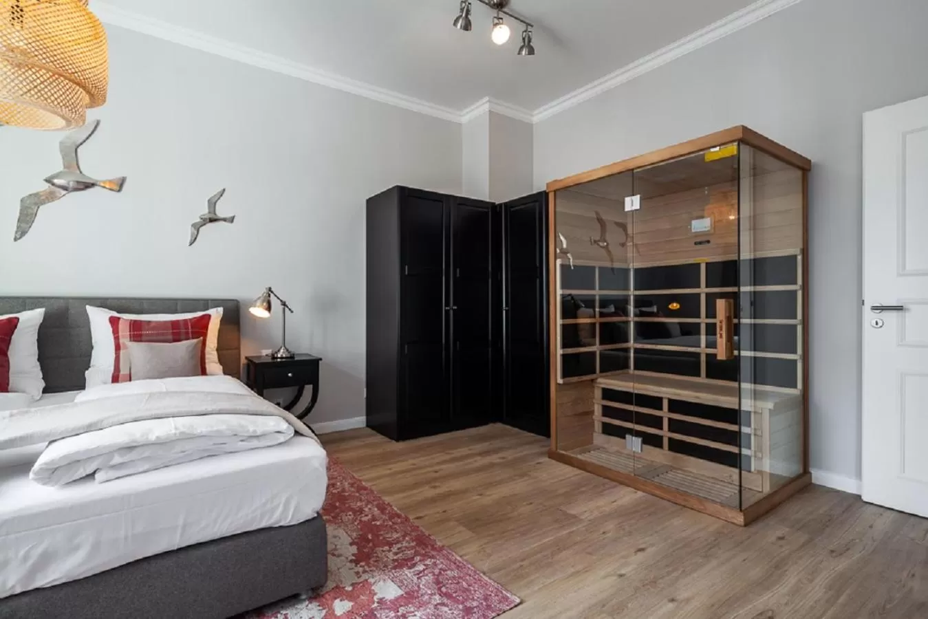 Bed in Hotel Rosenhof