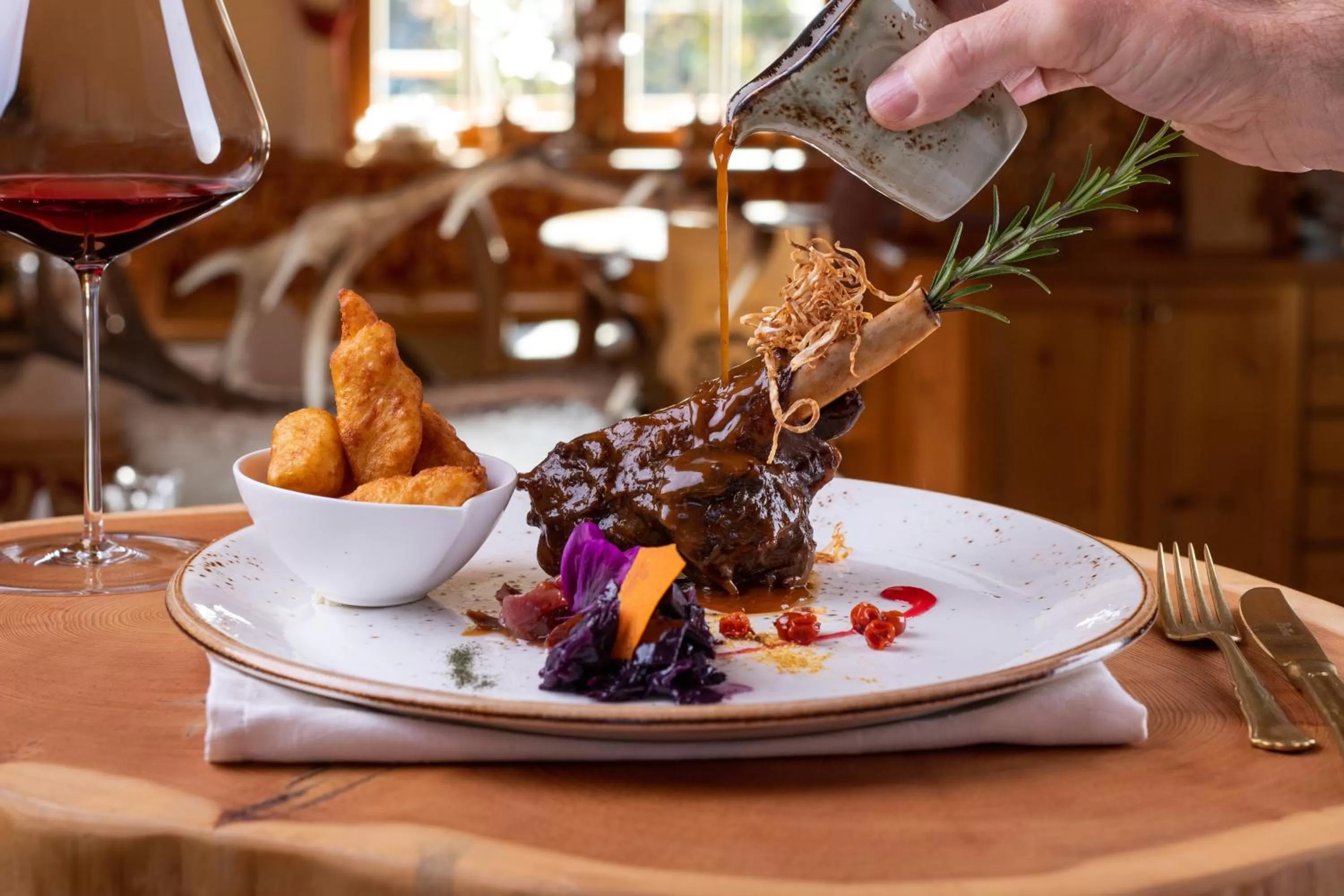 Food close-up in Hotel und Alpen Apartments - Bürglhöh