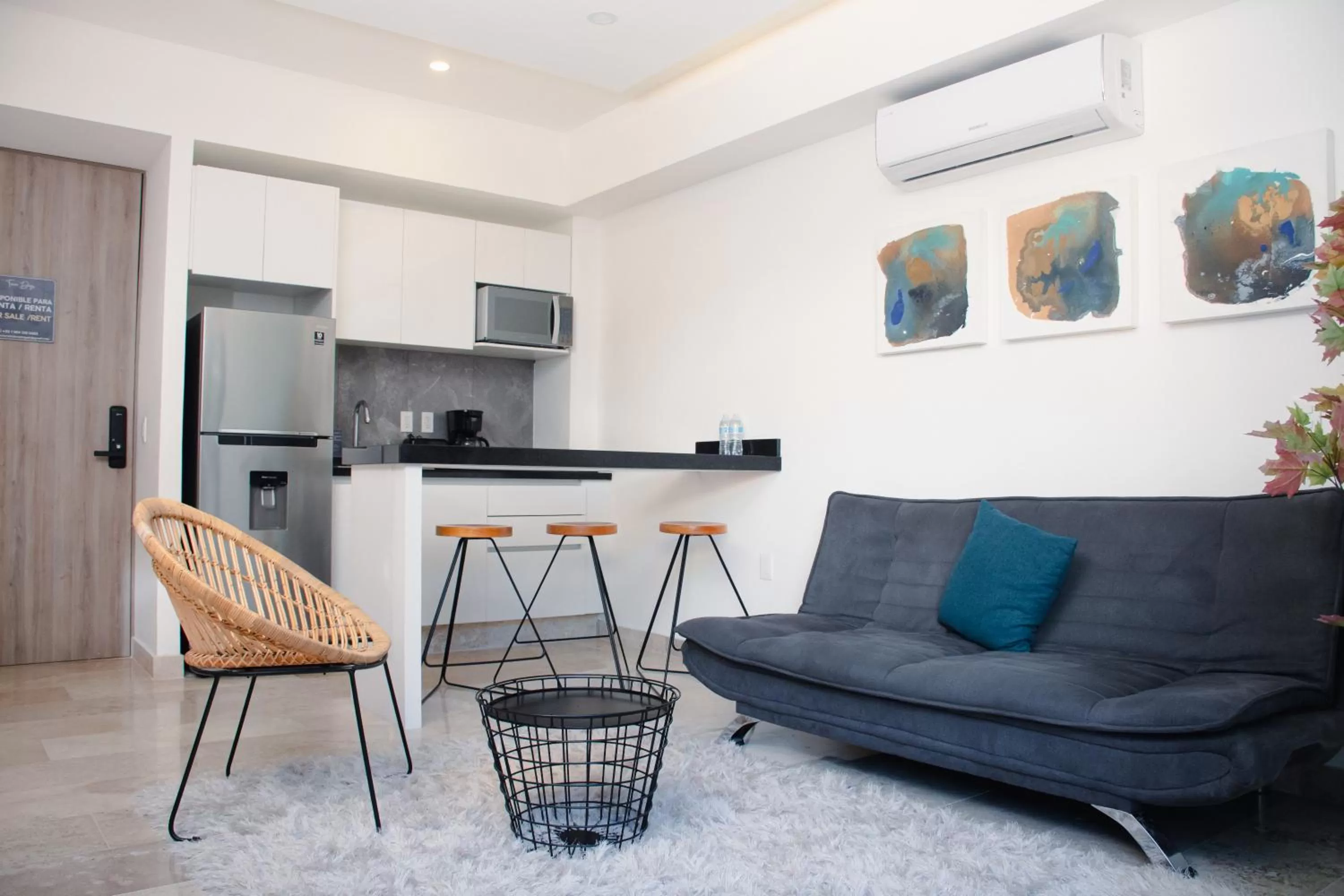 Living room, Seating Area in Torre Diez
