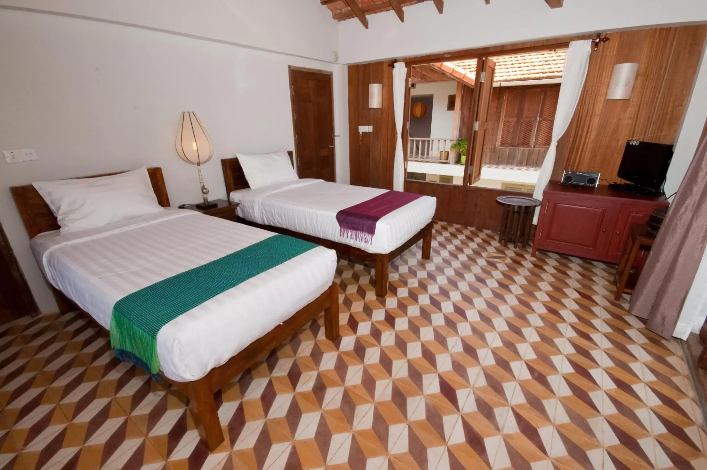 Superior Twin Room in Bambu Hotel Superior Twin Room in Bambu Hotel