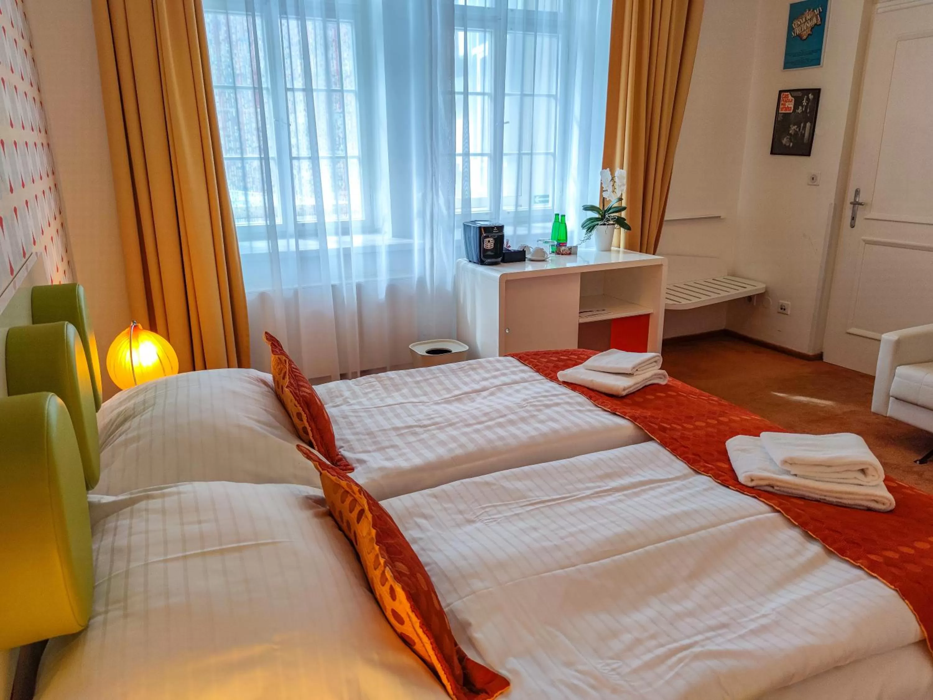 Bed in LH Vintage Design Hotel Sax