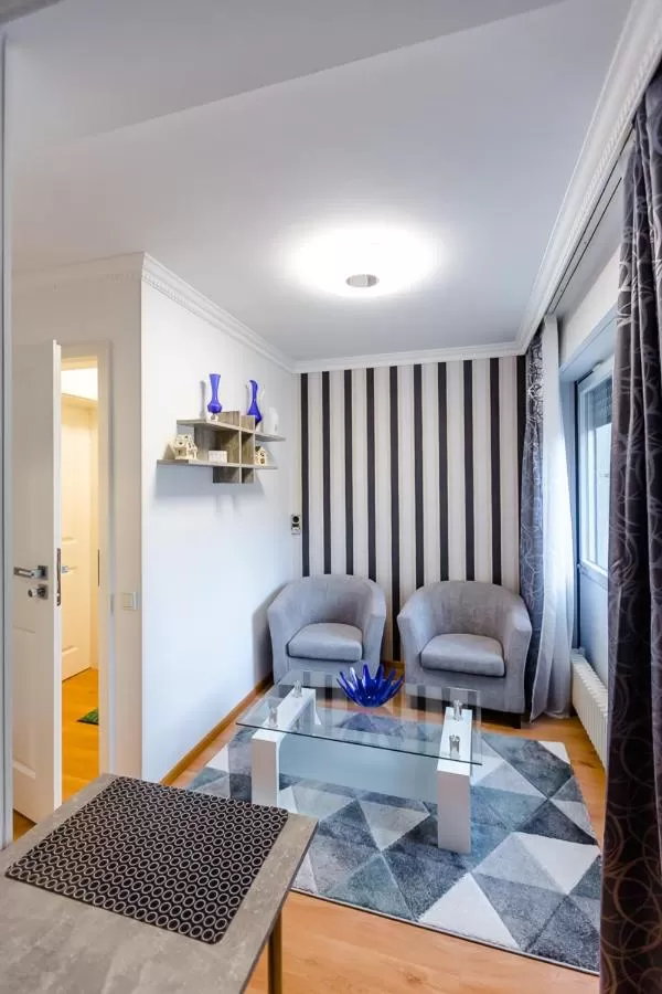 Living room in City Apartment an der Caracalla Therme