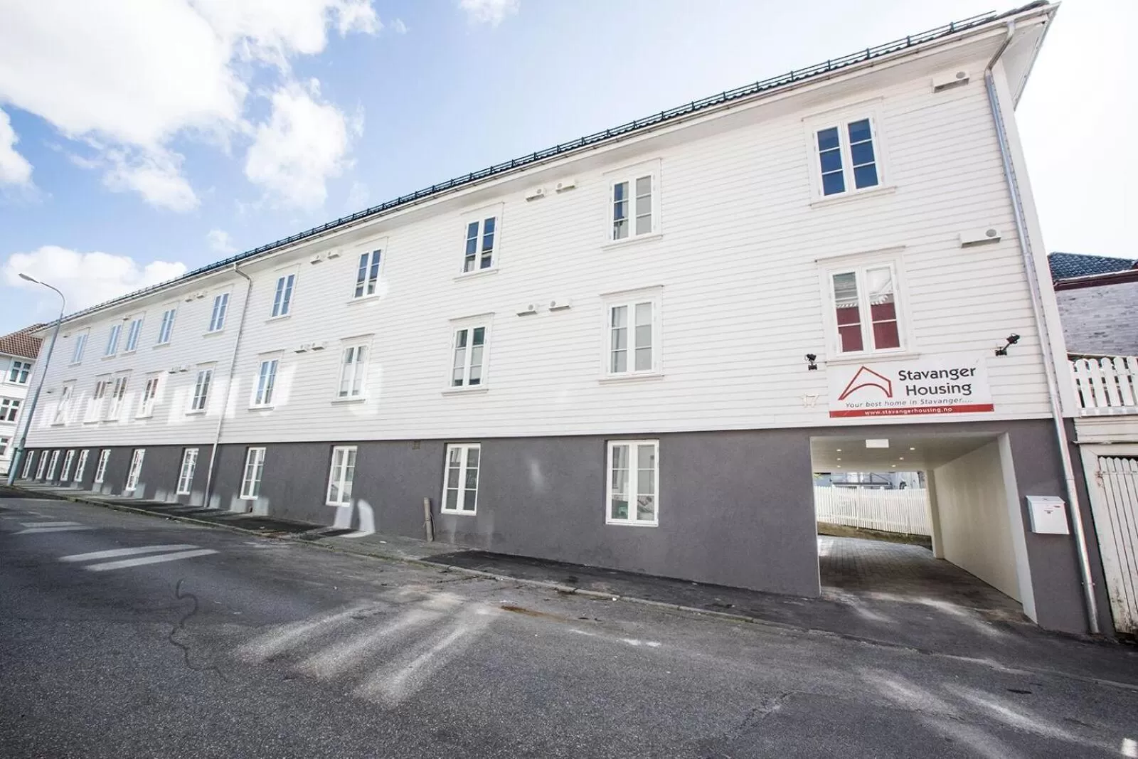 Facade/entrance in Stavanger Housing Hotel