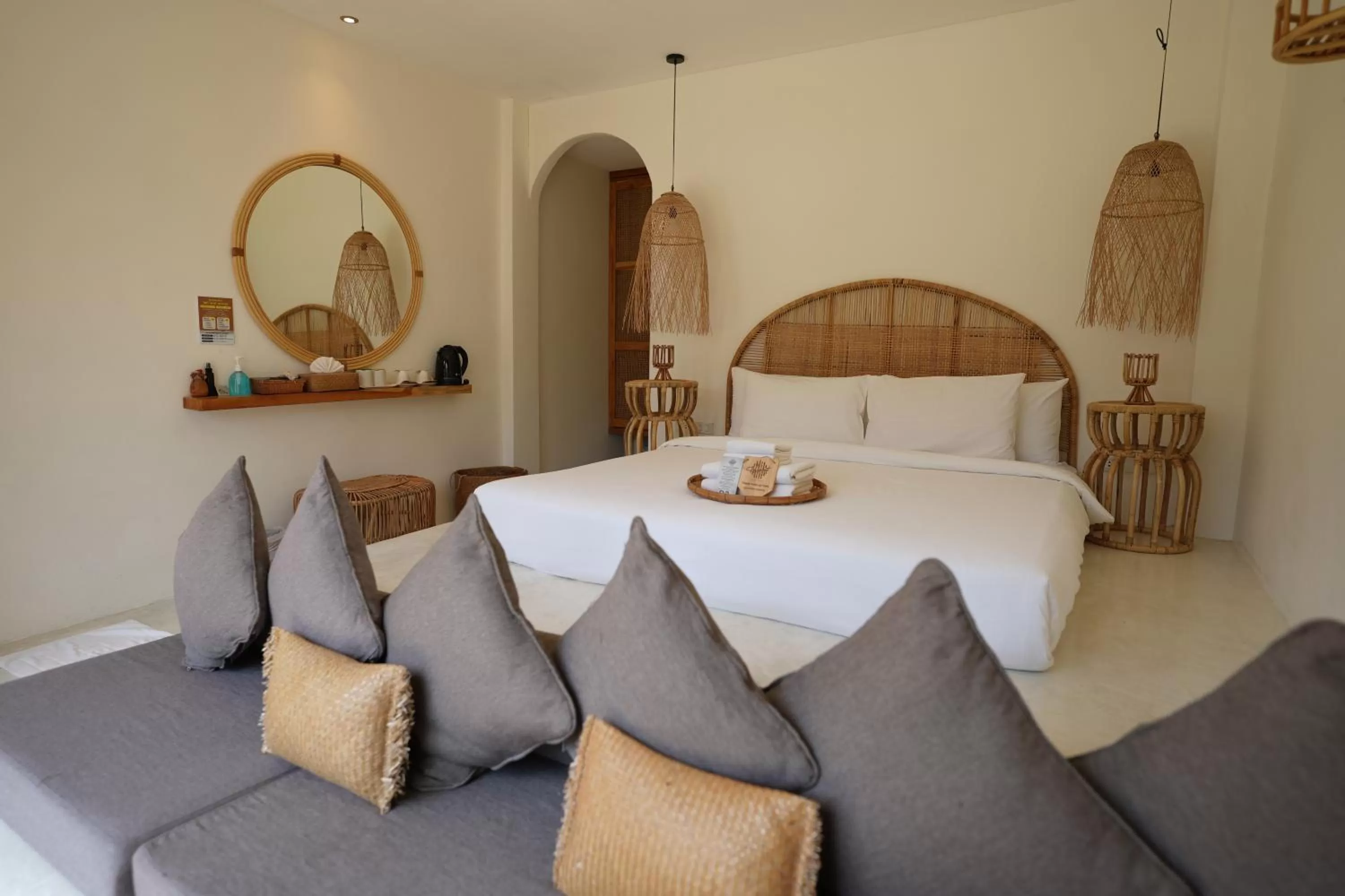 Bed in Hideout Koh Kood