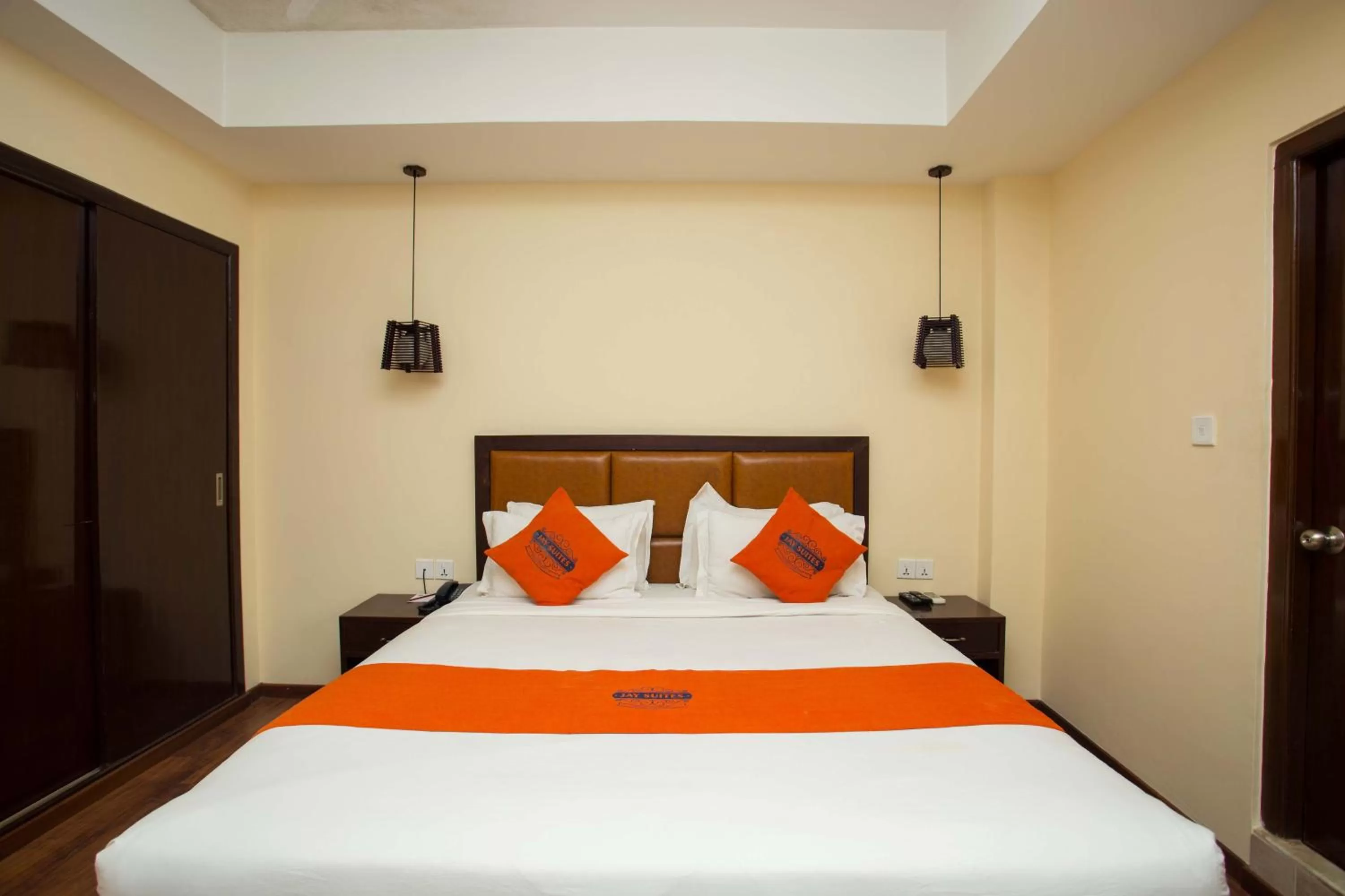 Photo of the whole room, Bed in Hotel Jay Suites