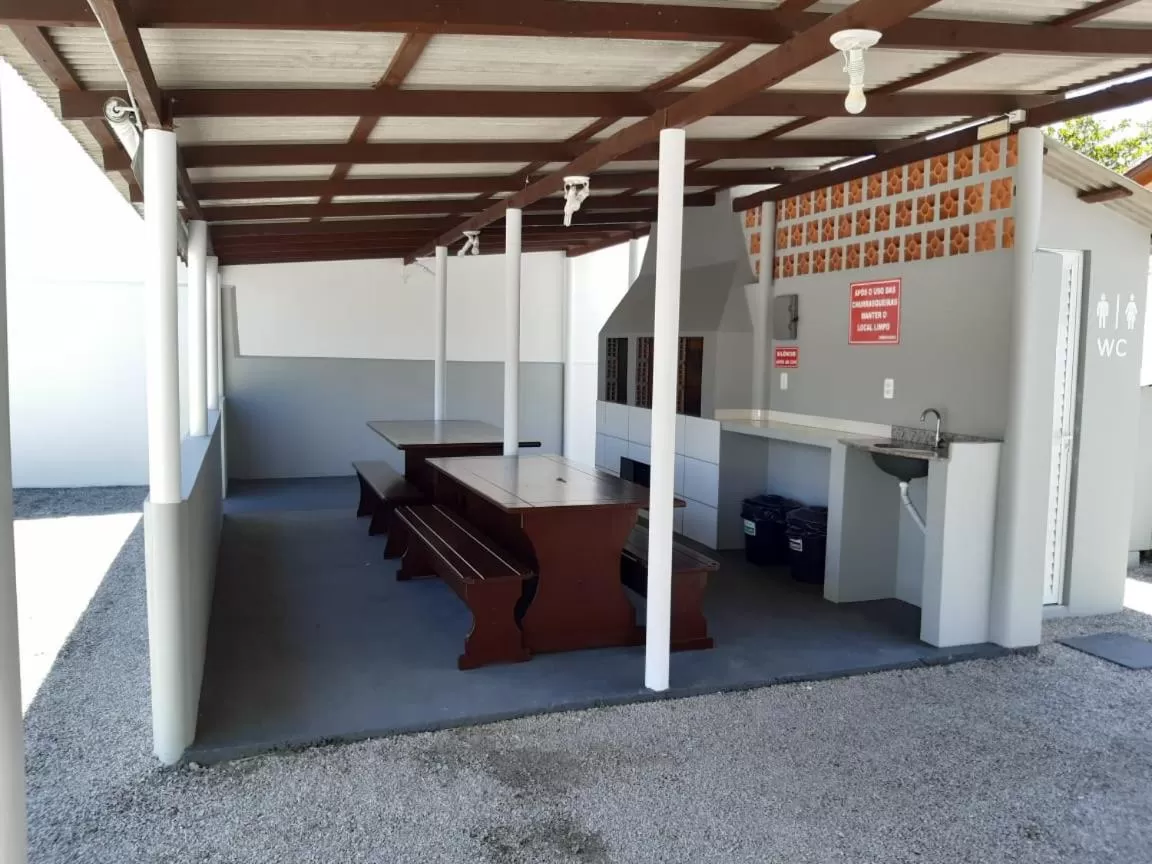 BBQ facilities in Pousada Gomes