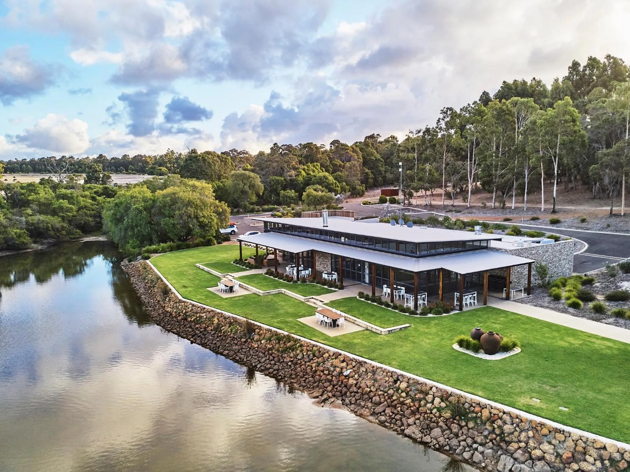 Bird's eye view in Eight Willows Retreat
