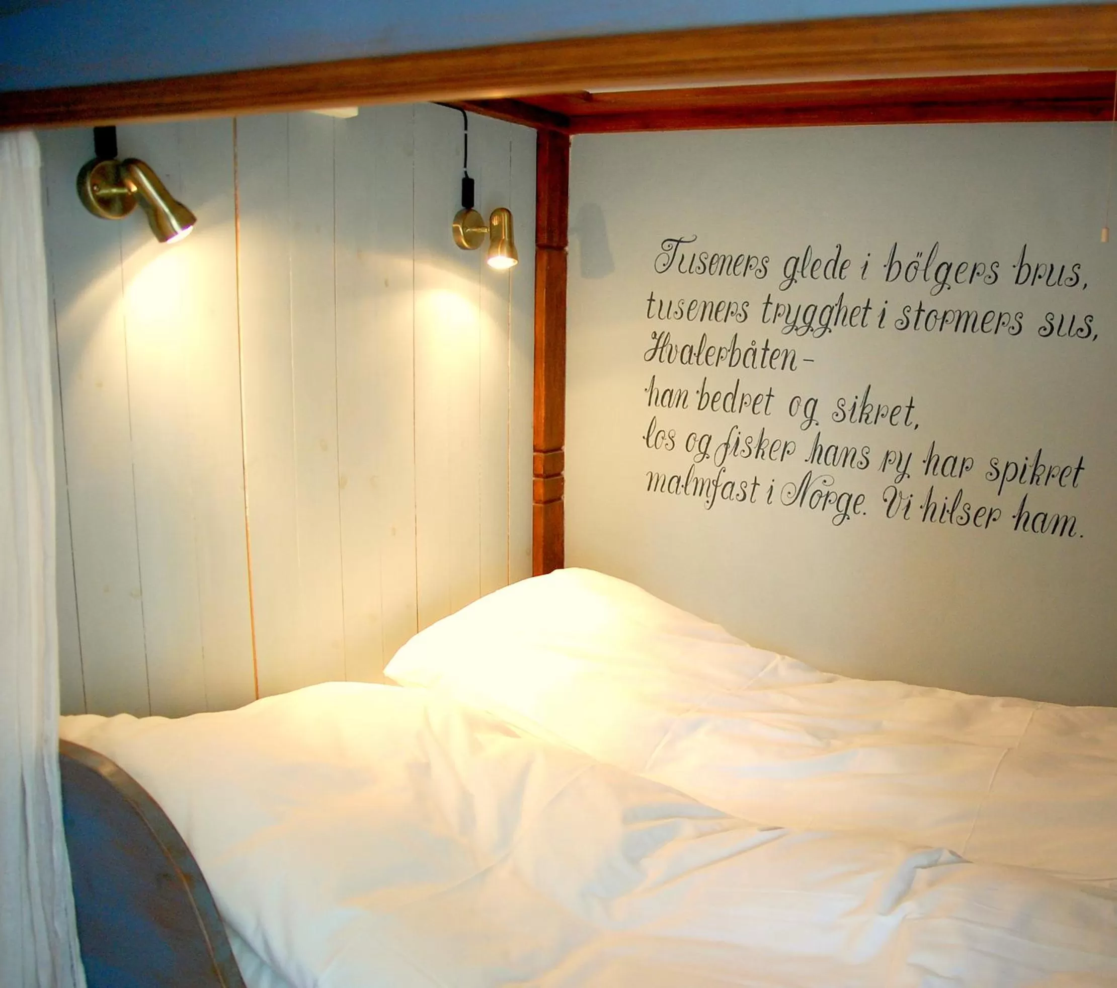 Decorative detail in Det Lille Hotel