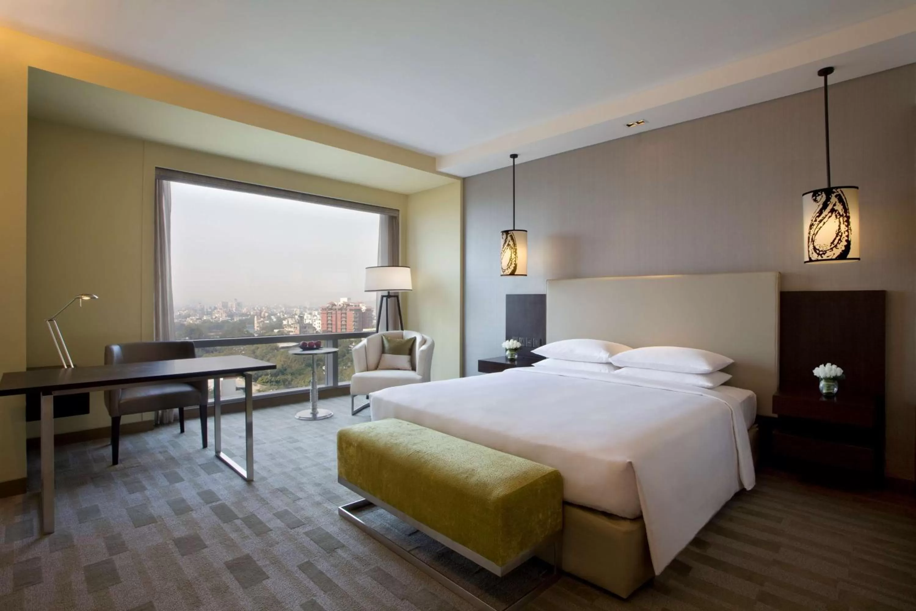 Bedroom, Bed in Hyatt Regency Ahmedabad