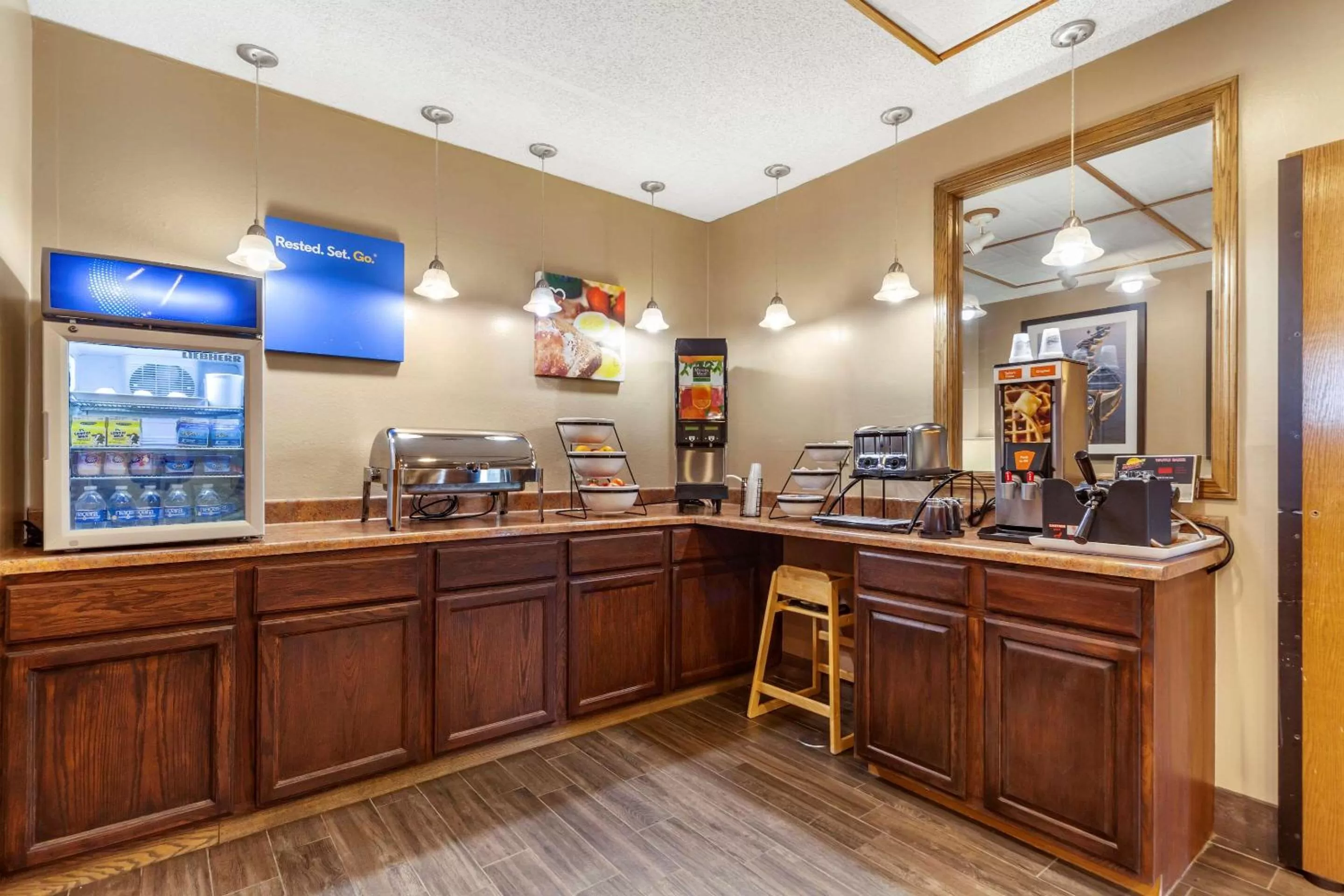 Dining area in Comfort Inn Valentine