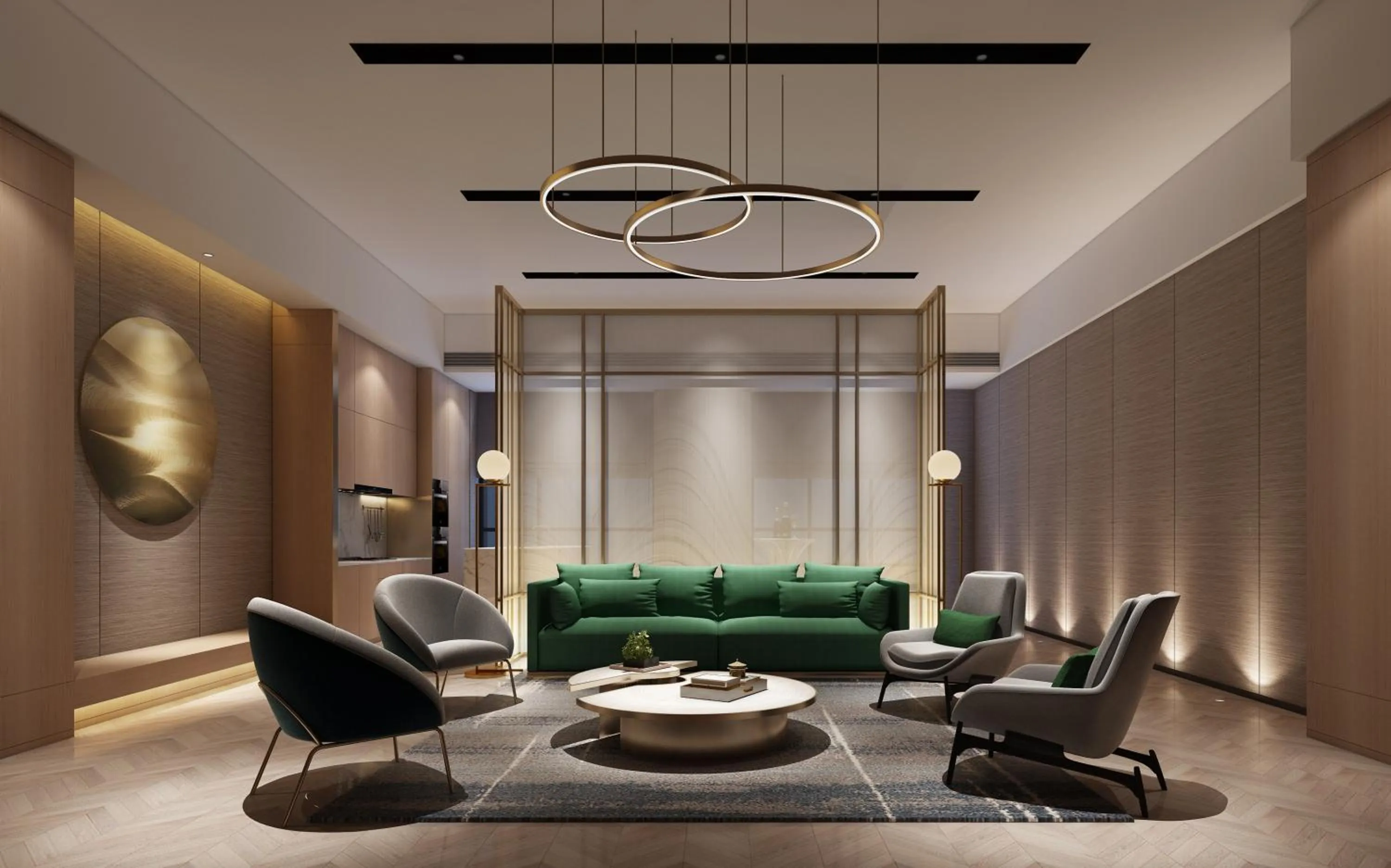 Seating area in Buddy Hotel-Free Shuttle to Canton Fair Complex during Canton Fair Period