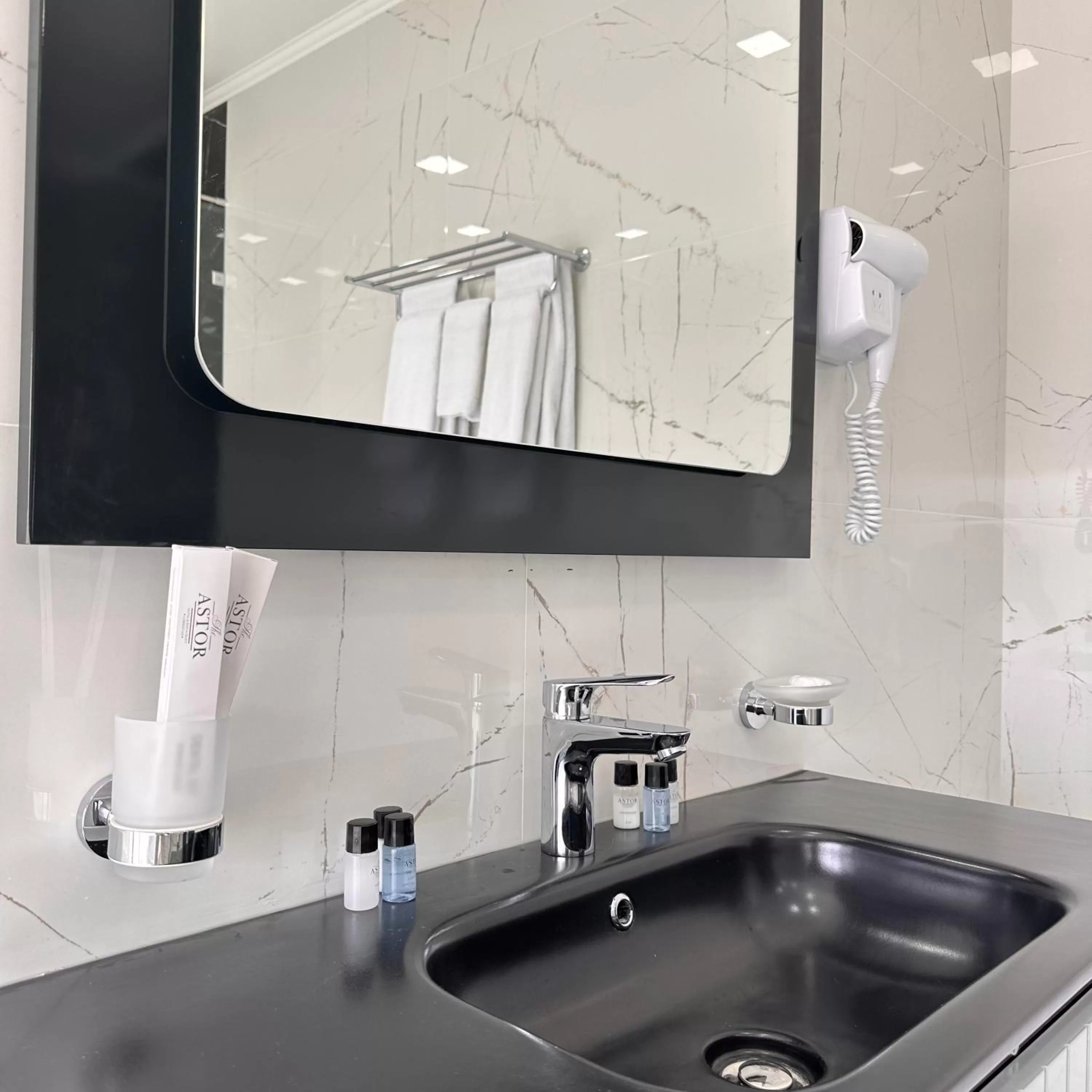 Bathroom in Astor Hotel