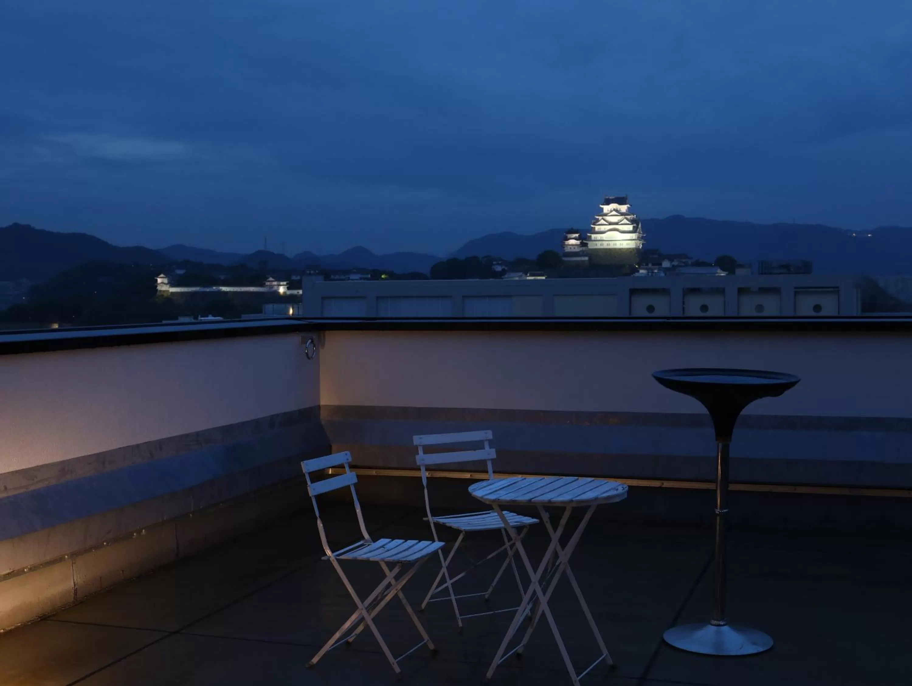 Balcony/Terrace in KOKO HOTEL Himeji Castle - formerly Hotel Wing International Himeji