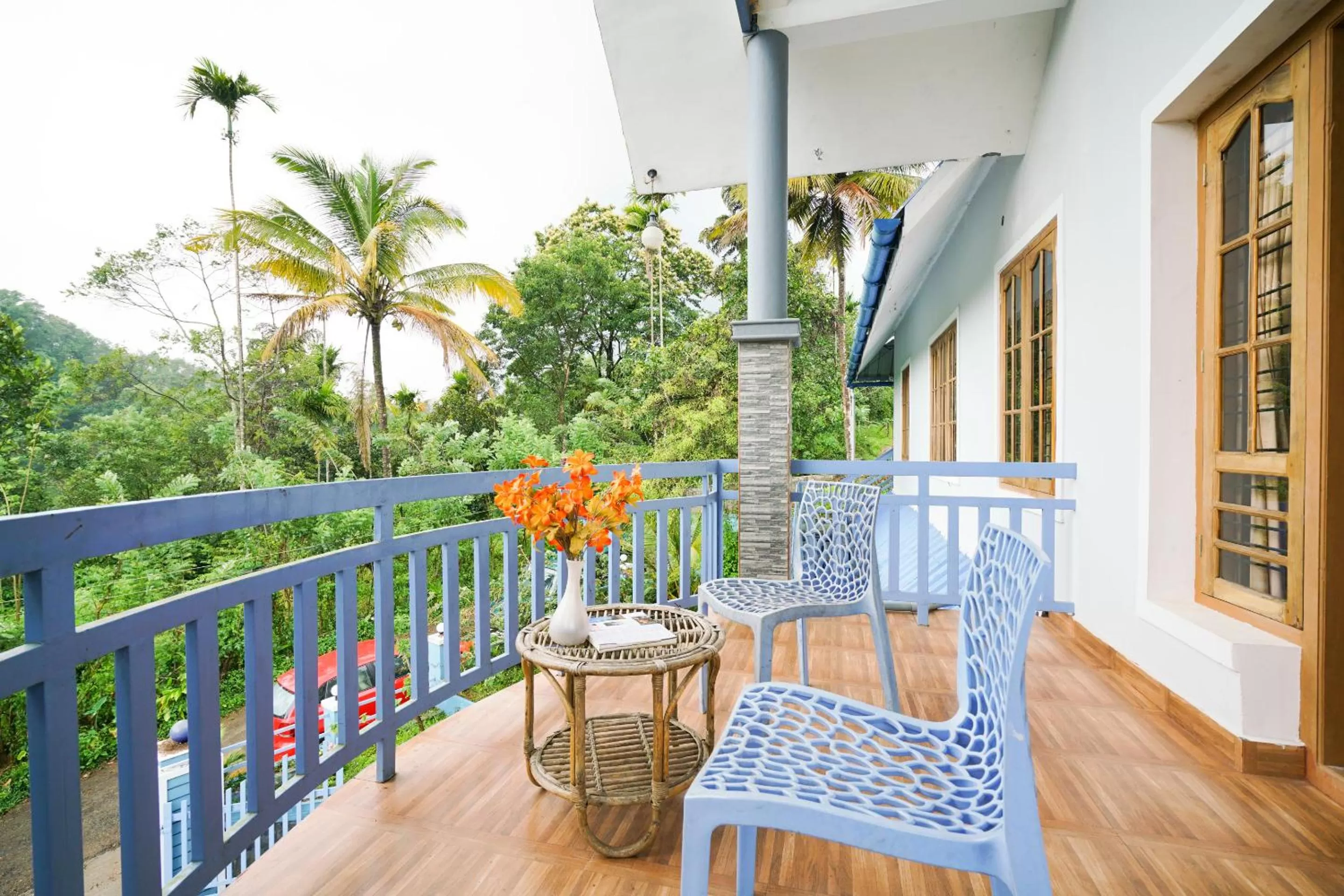 Balcony/Terrace in Munnar Blue Mist