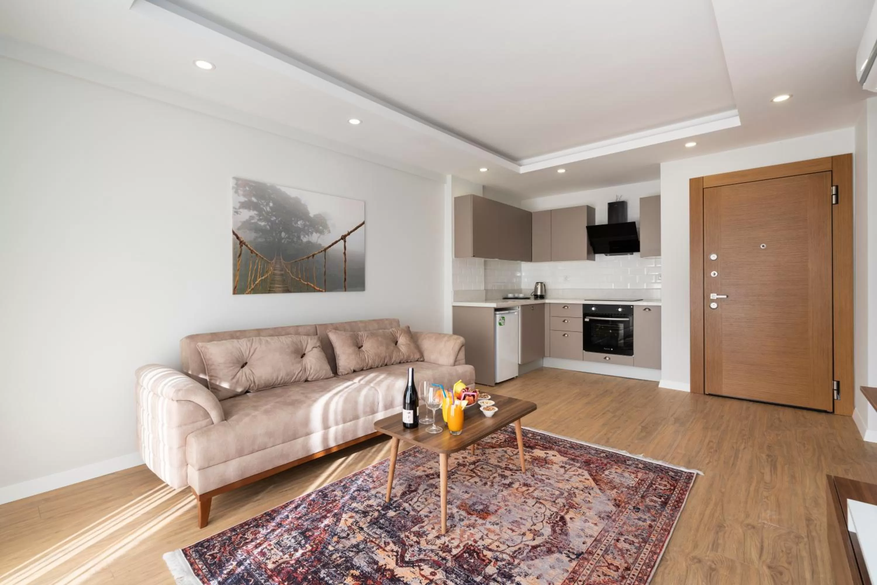 Kitchen or kitchenette in Veranda Suites