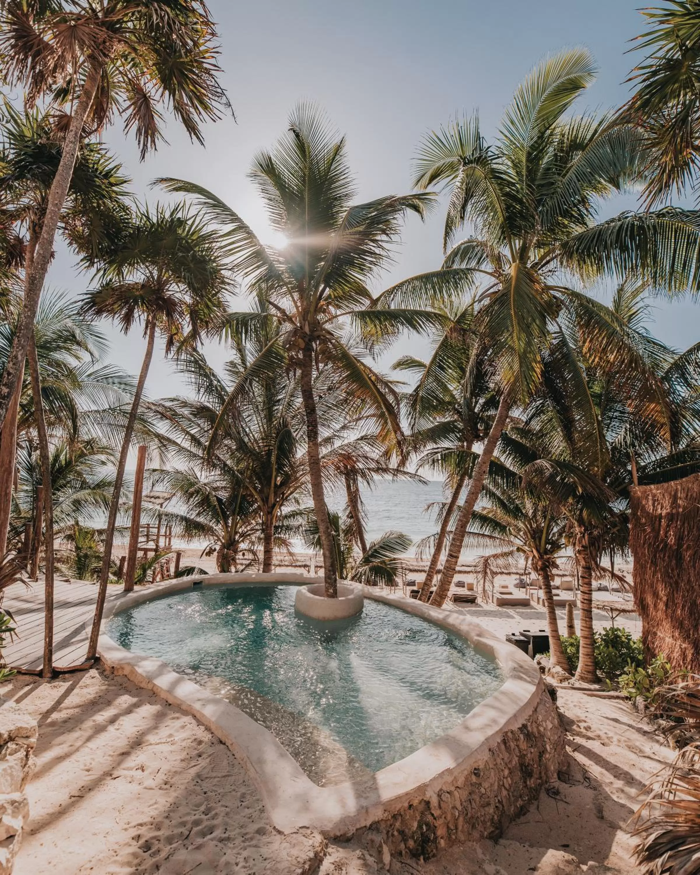 Pool view in Papaya Playa Project, Tulum, a Member of Design Hotels