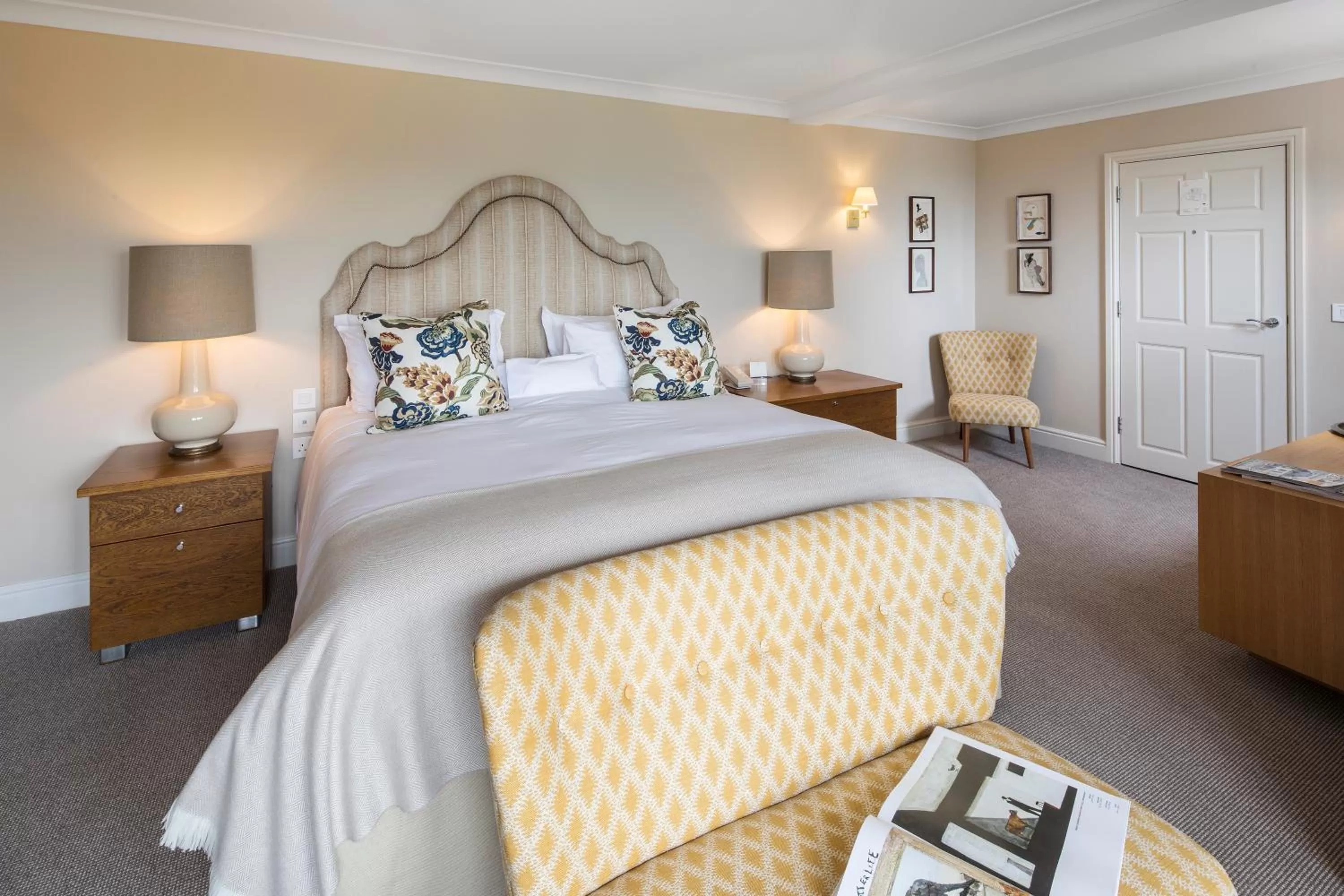 Bedroom, Bed in Linthwaite House Hotel