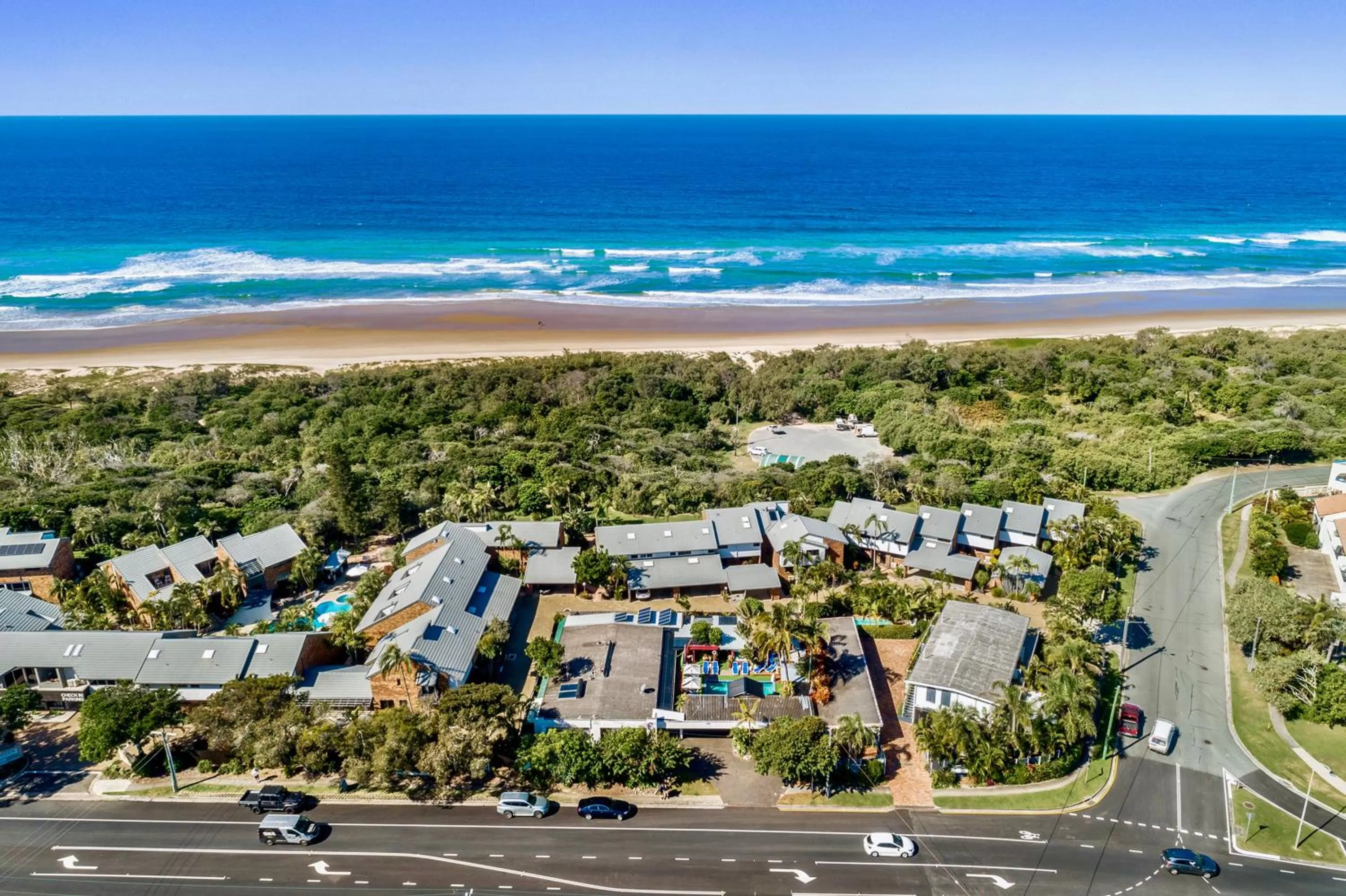 Bird's-eye View in Hideaway Noosa Men Only Beach Resort