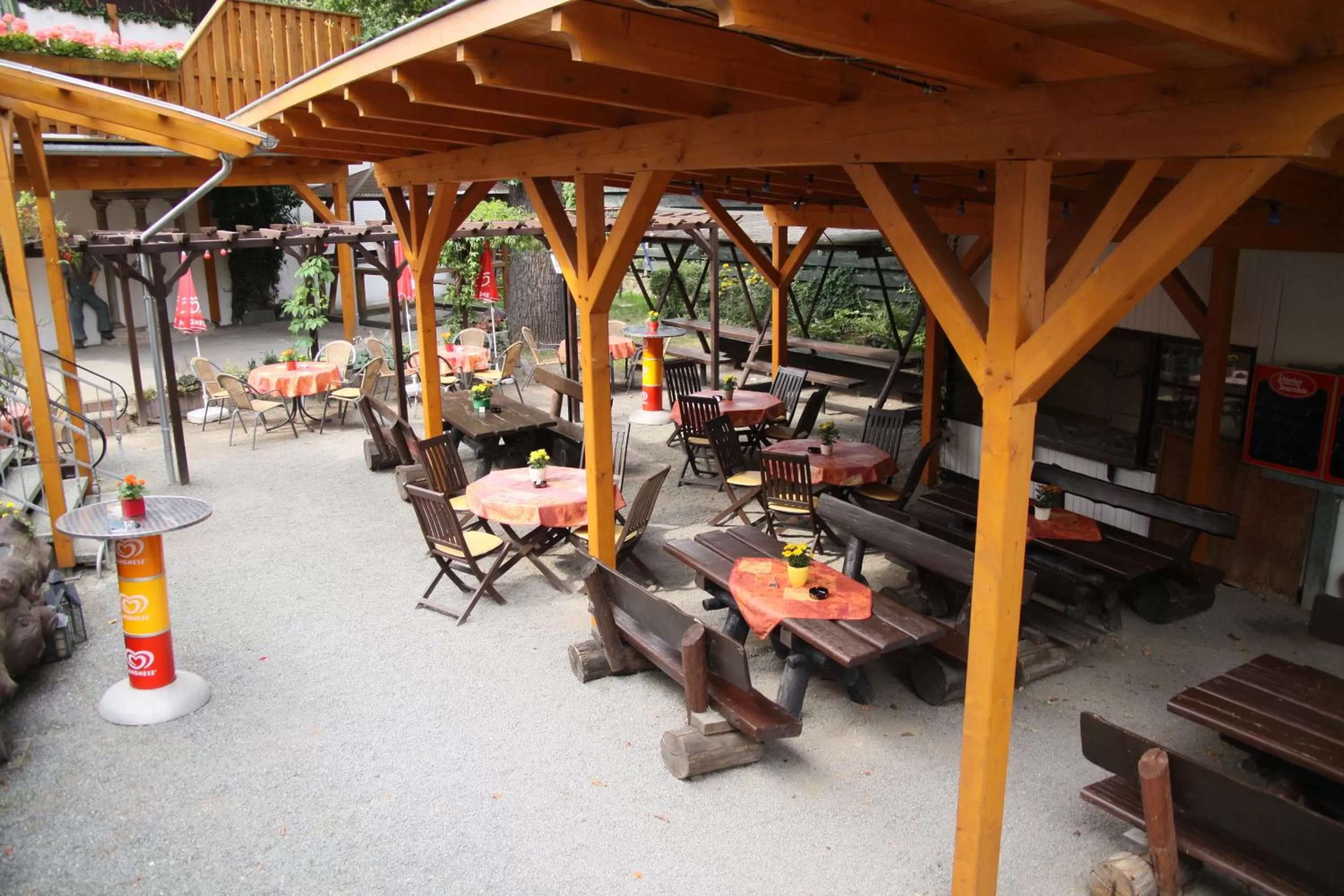 Balcony/Terrace in Haus Kehrwieder - Hotel am Kur-Café