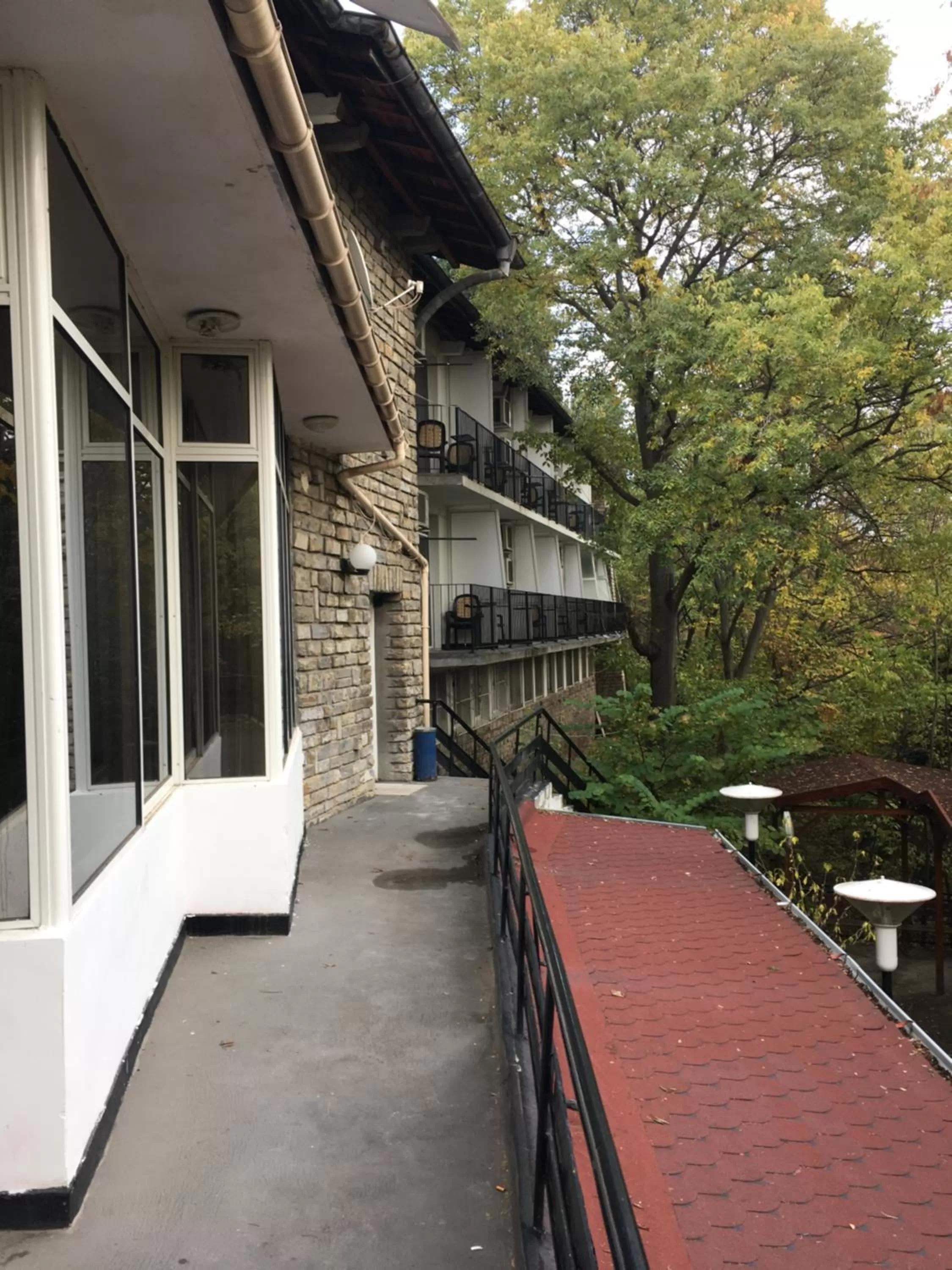 Balcony/Terrace in Hotel Hijata
