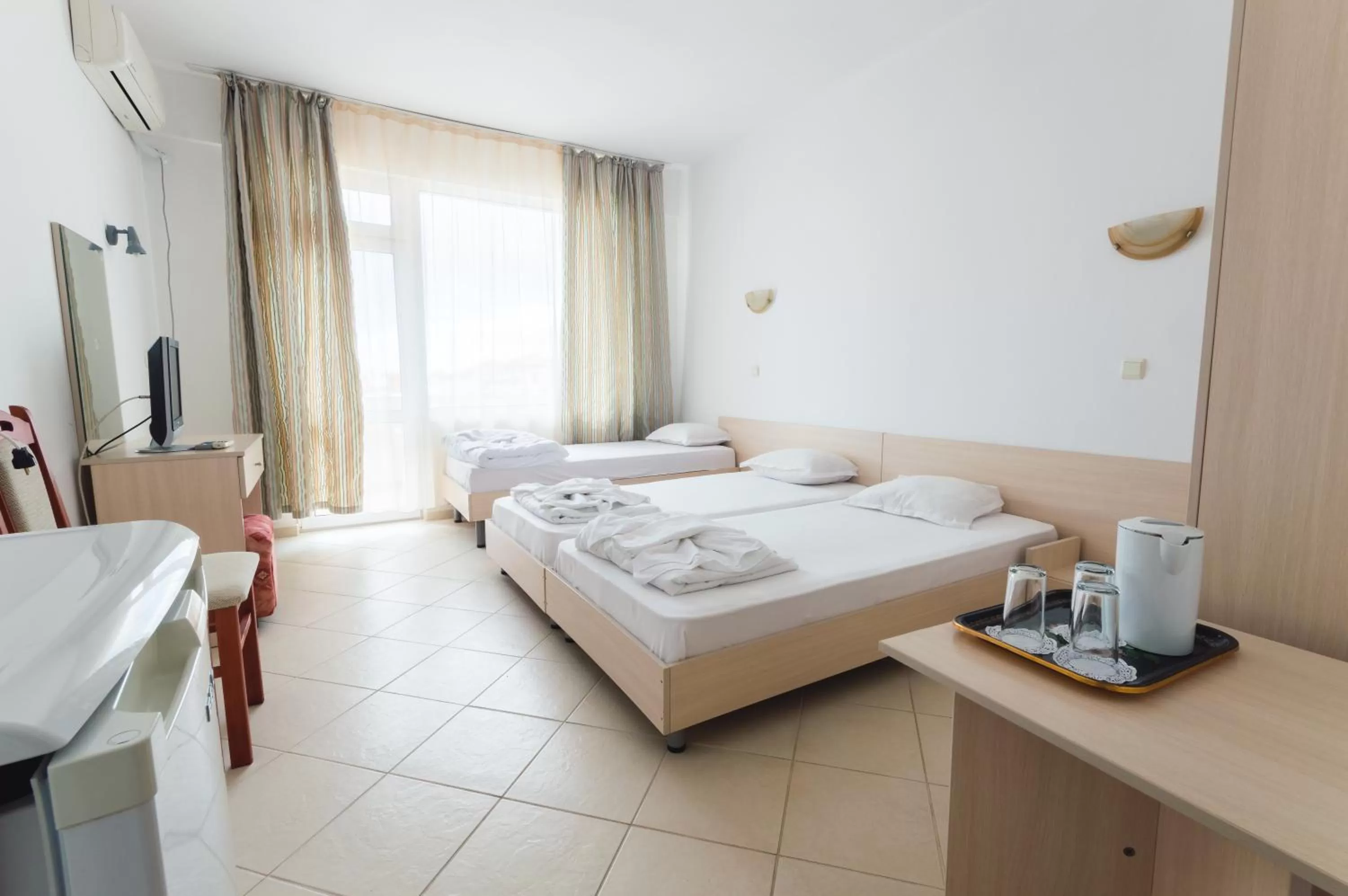 Photo of the whole room, Bed in Plovdiv Hotel