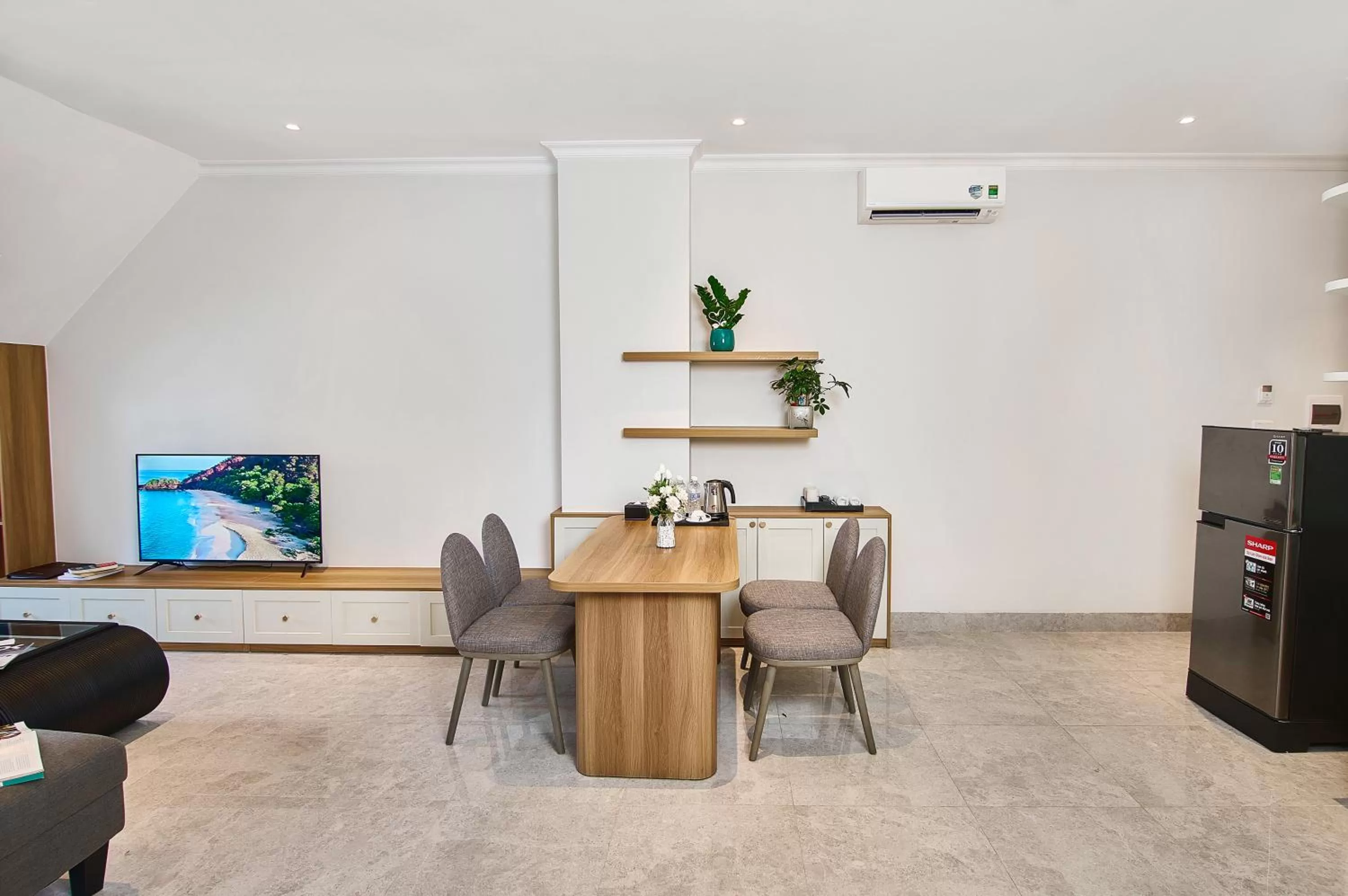 Living room in The Yen Residences Halong