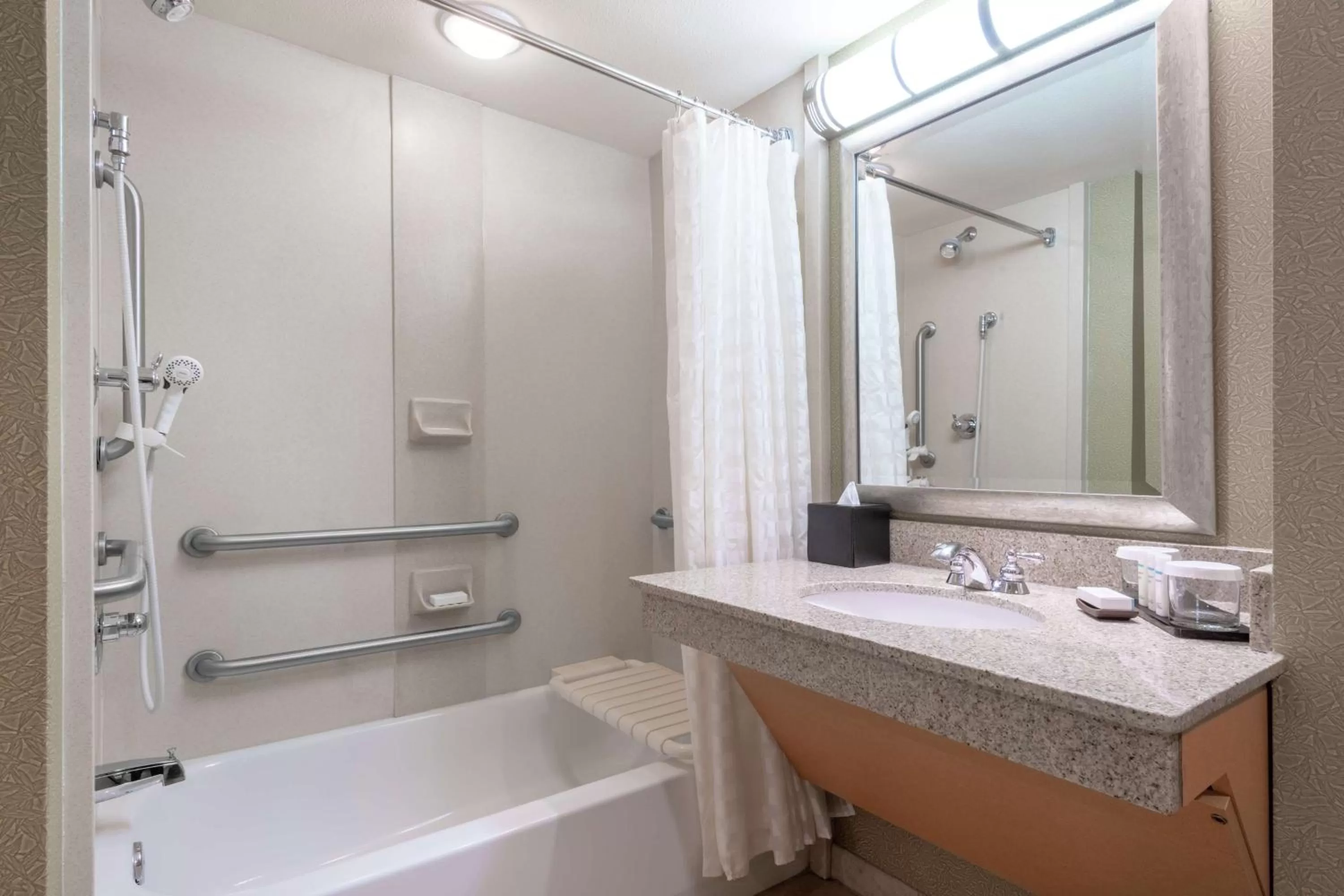 Bathroom in Embassy Suites Northwest Arkansas - Hotel, Spa & Convention Center