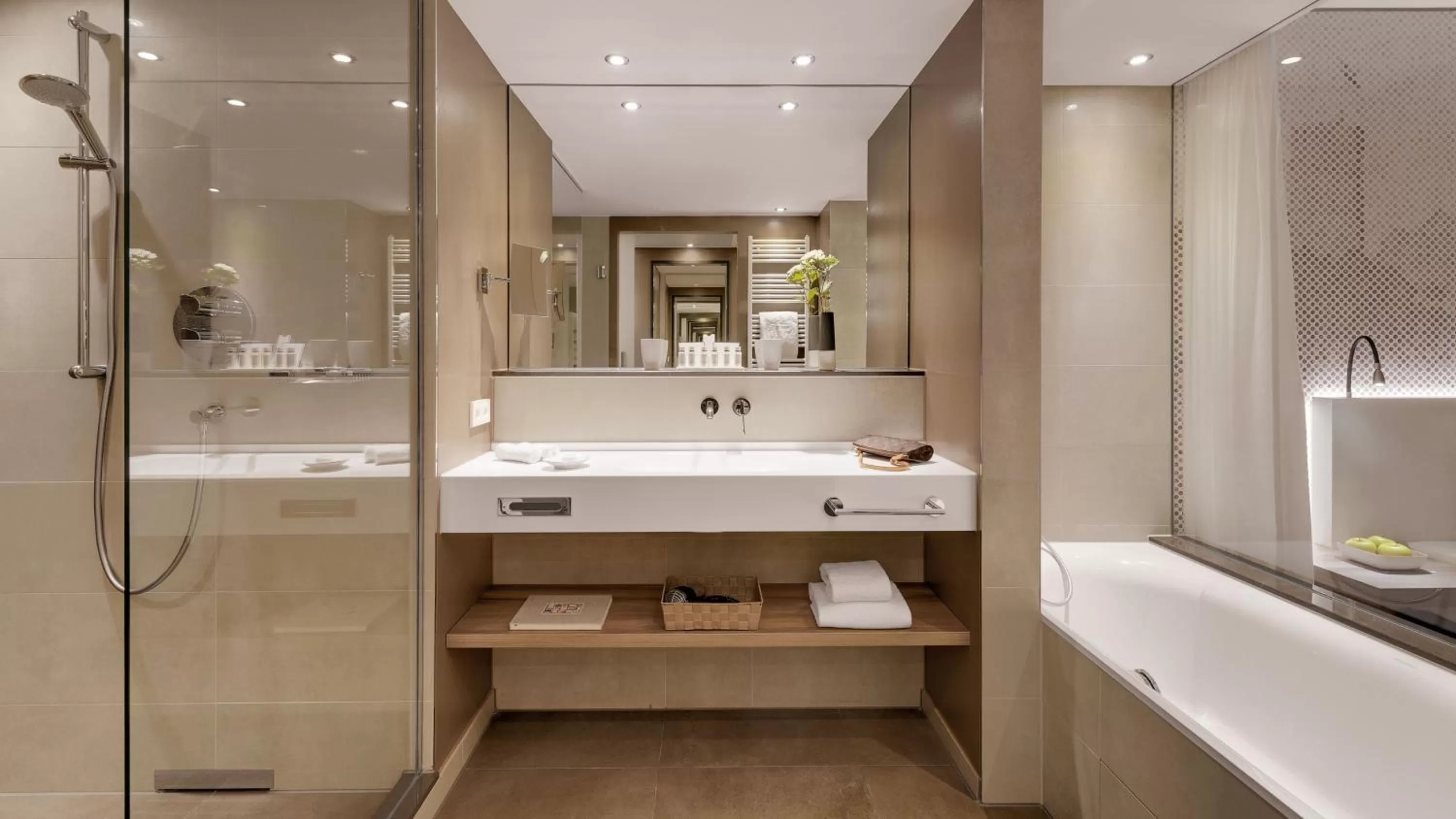 Shower in Hotel Stadt Lörrach