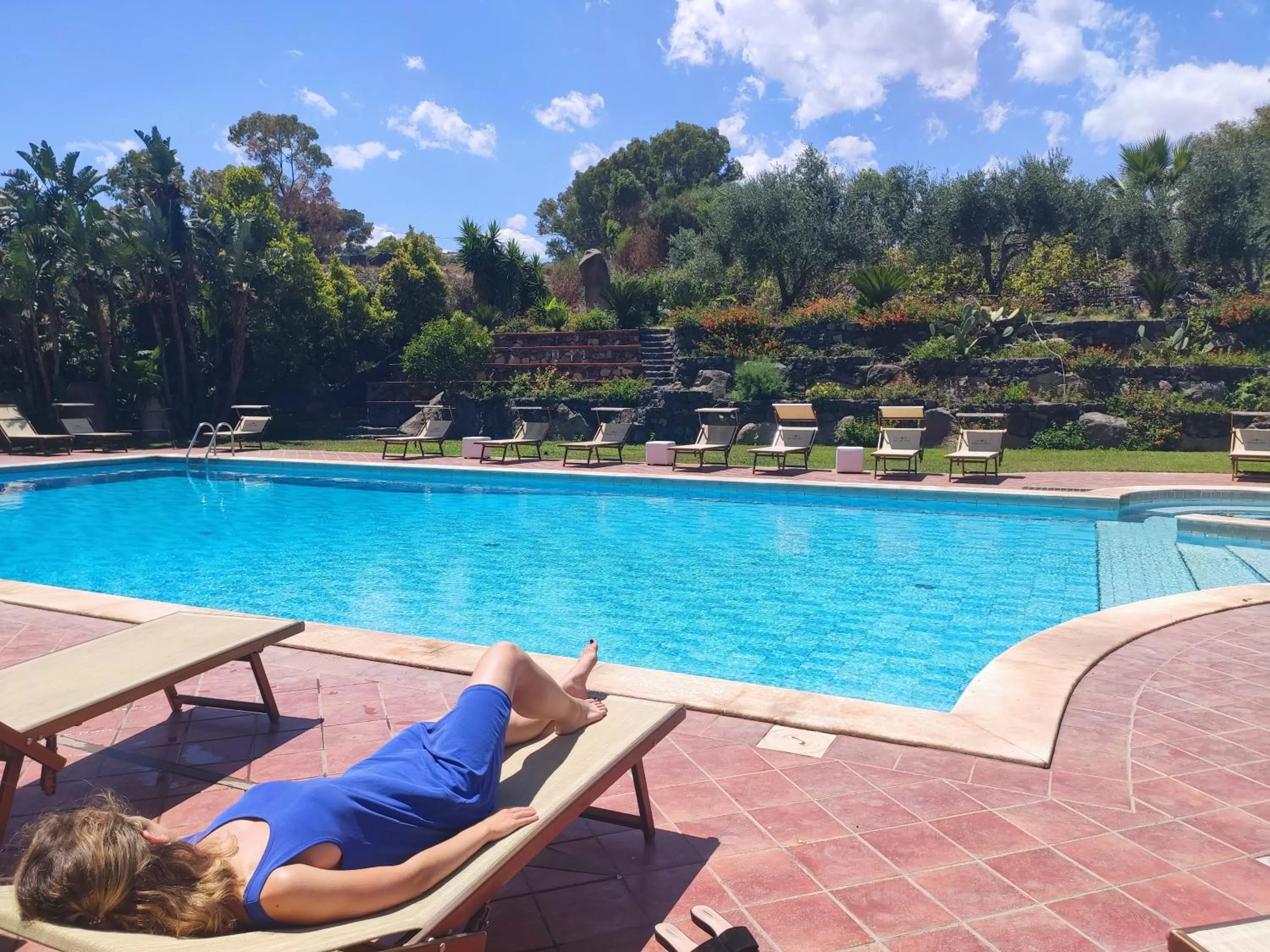 Garden in Villa delle Palme