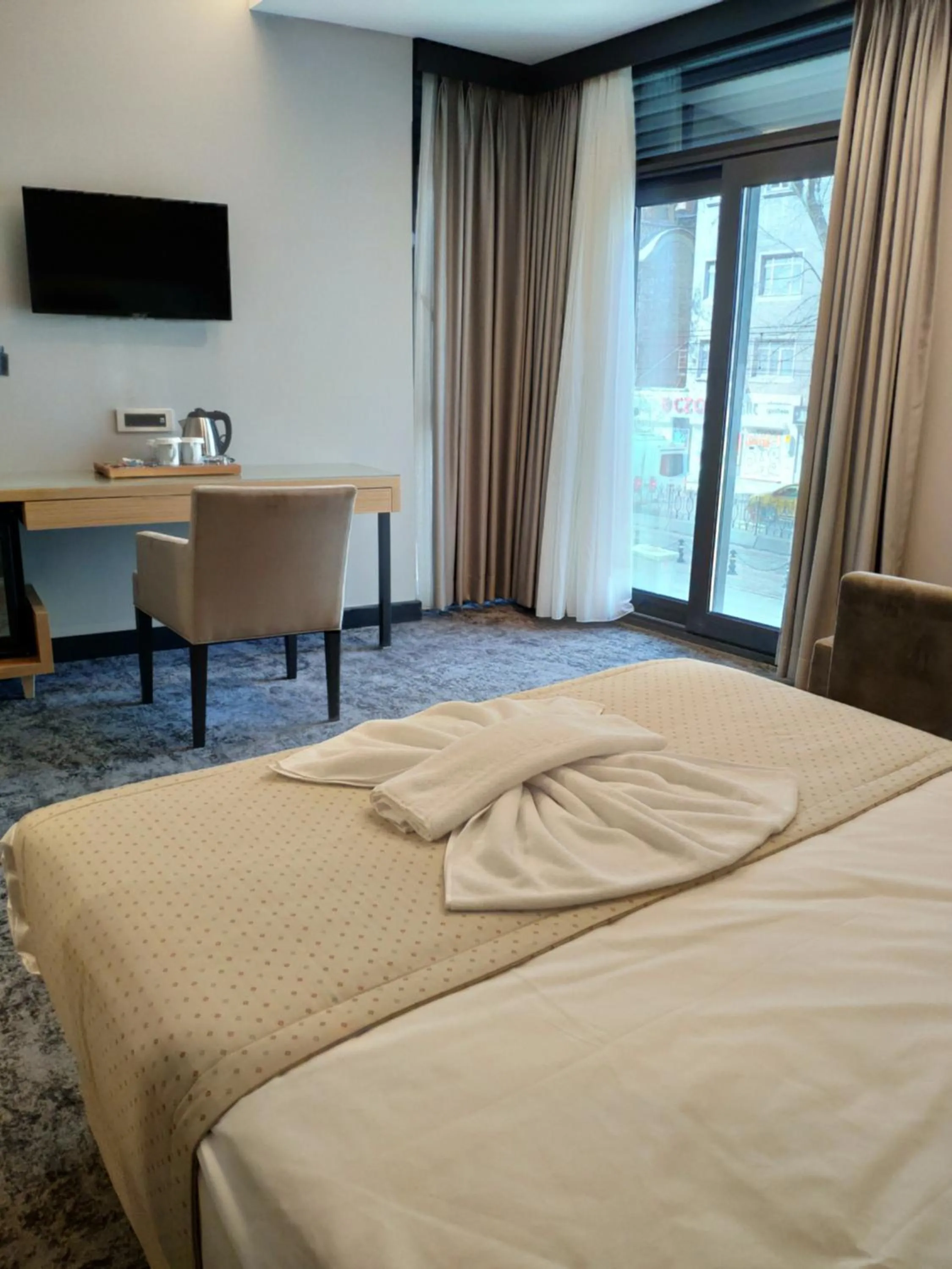 TV and multimedia, Bed in Triada Hotel Karaköy