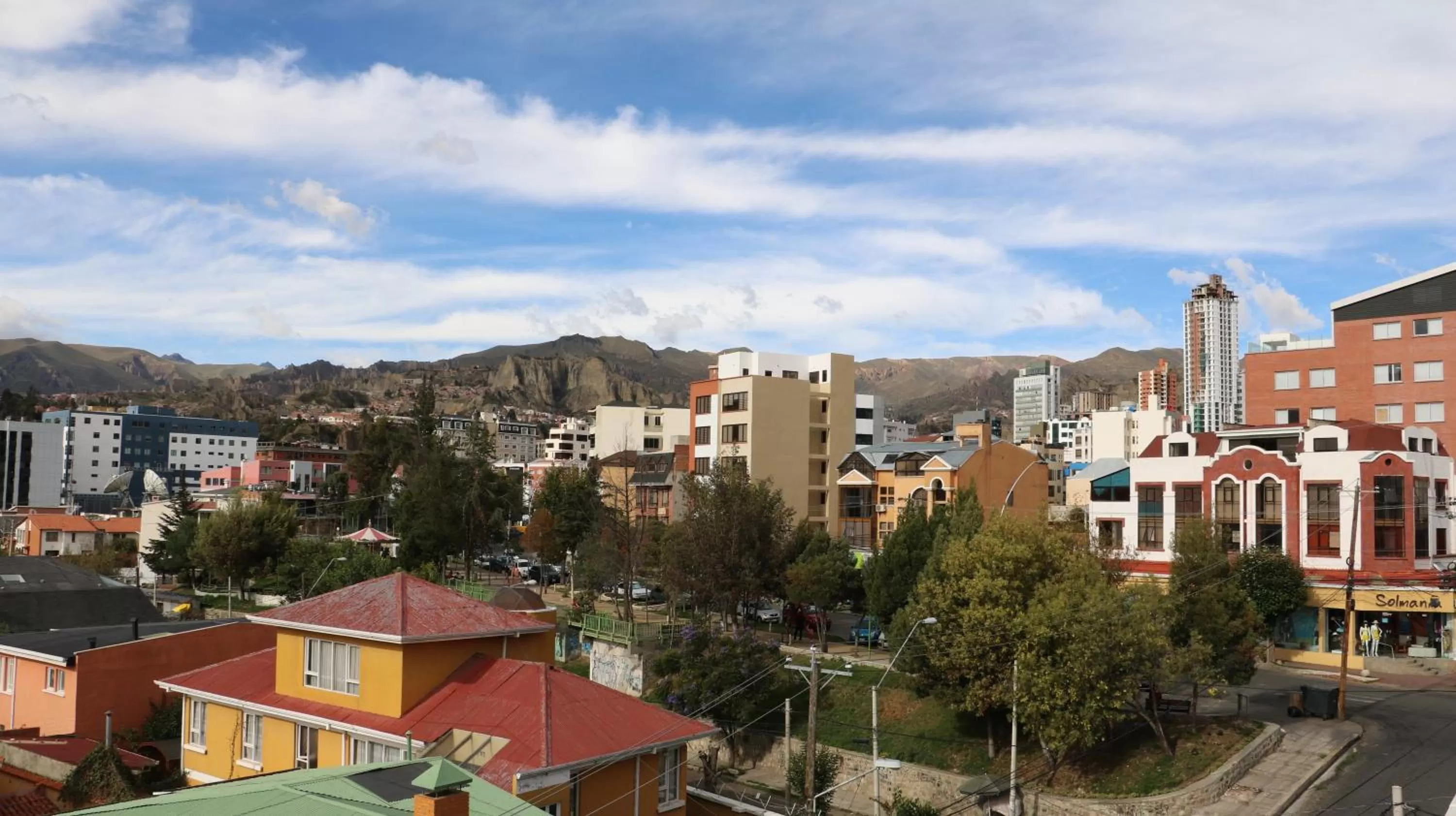 City view in Delfines Apart Hotel