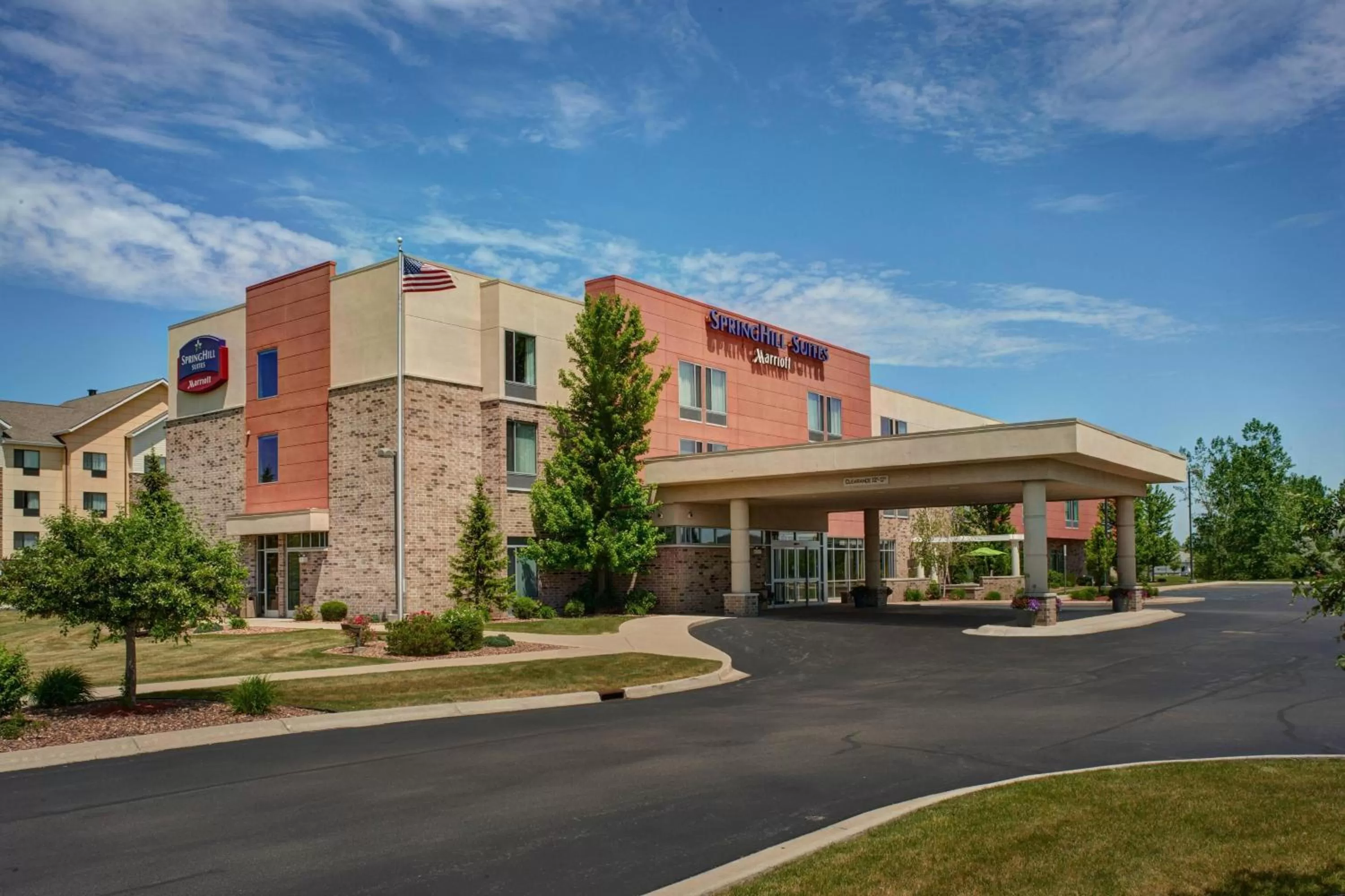 Property building in SpringHill Suites by Marriott Saginaw