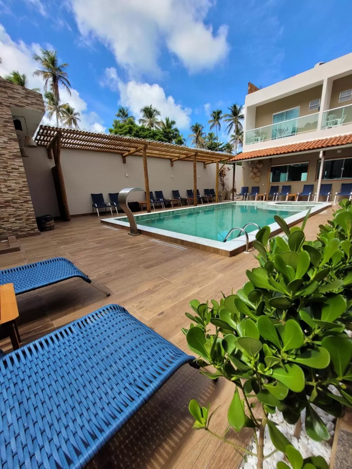 Swimming Pool in Pousada Concha Dourada