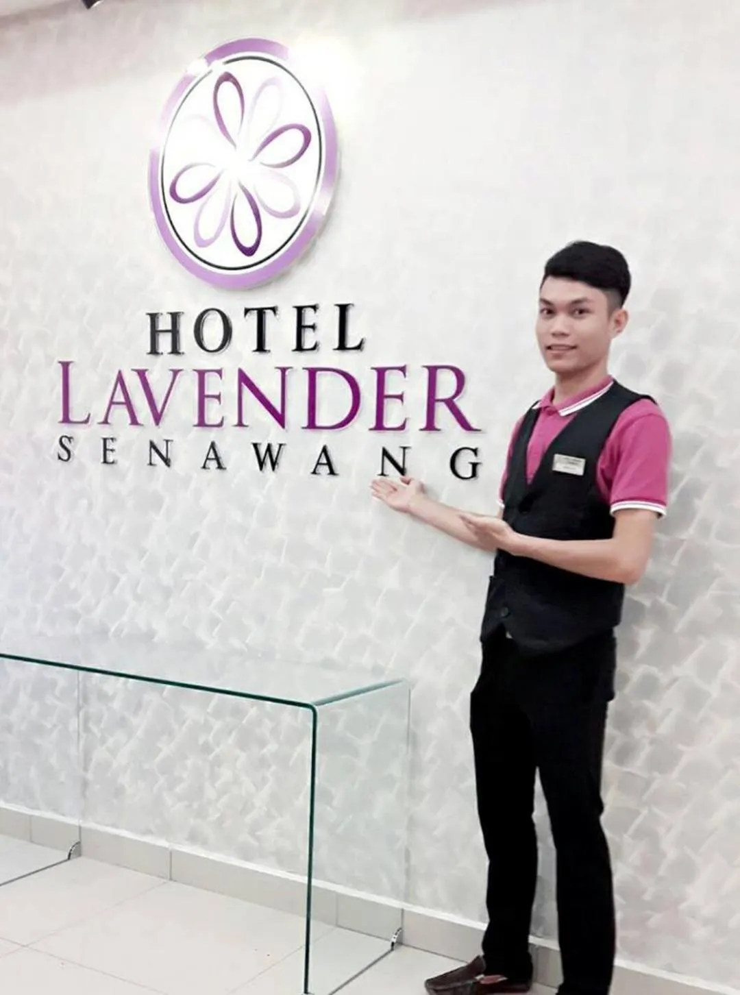 Staff in Hotel Lavender Senawang