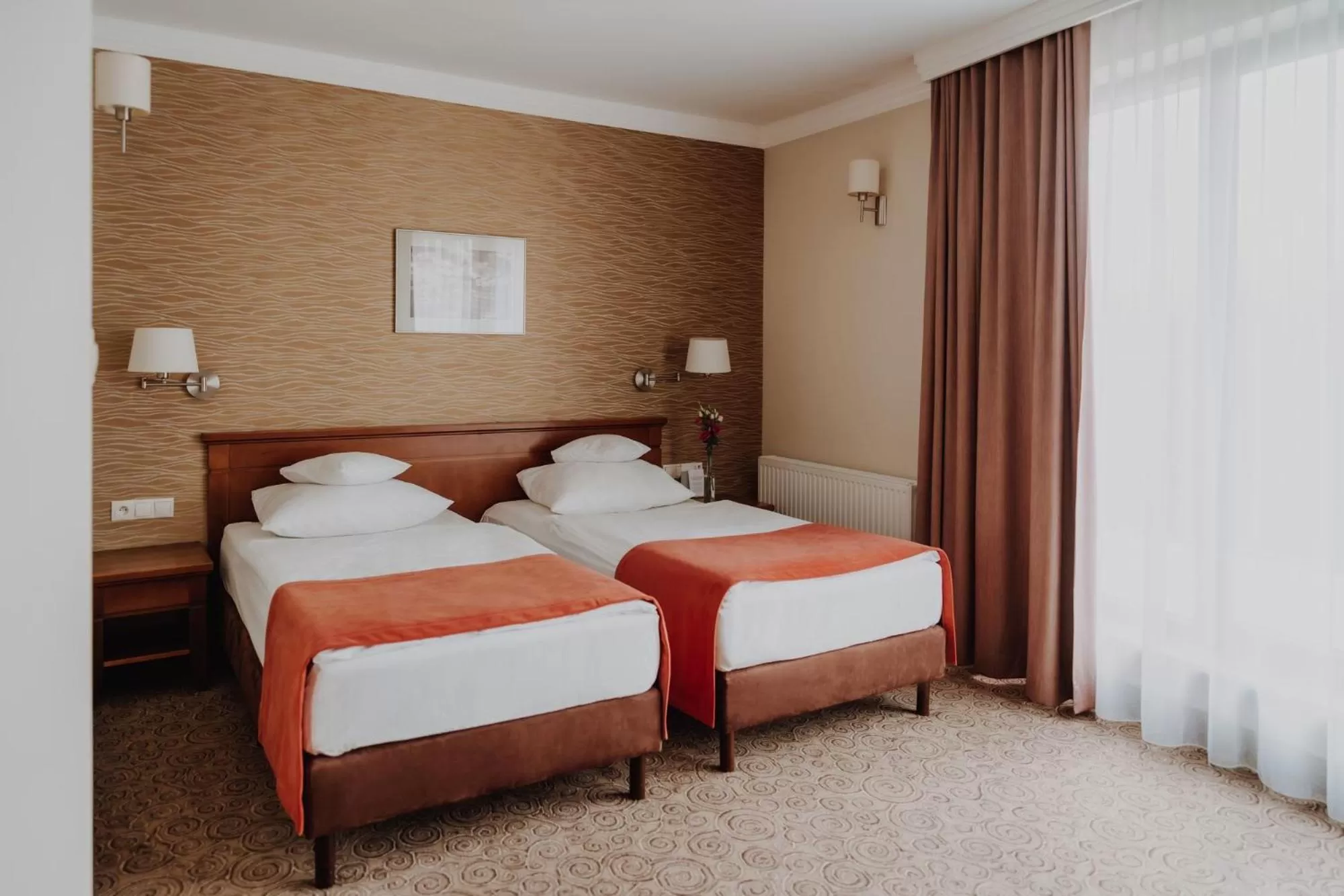 Bed in Hotel Esperanto